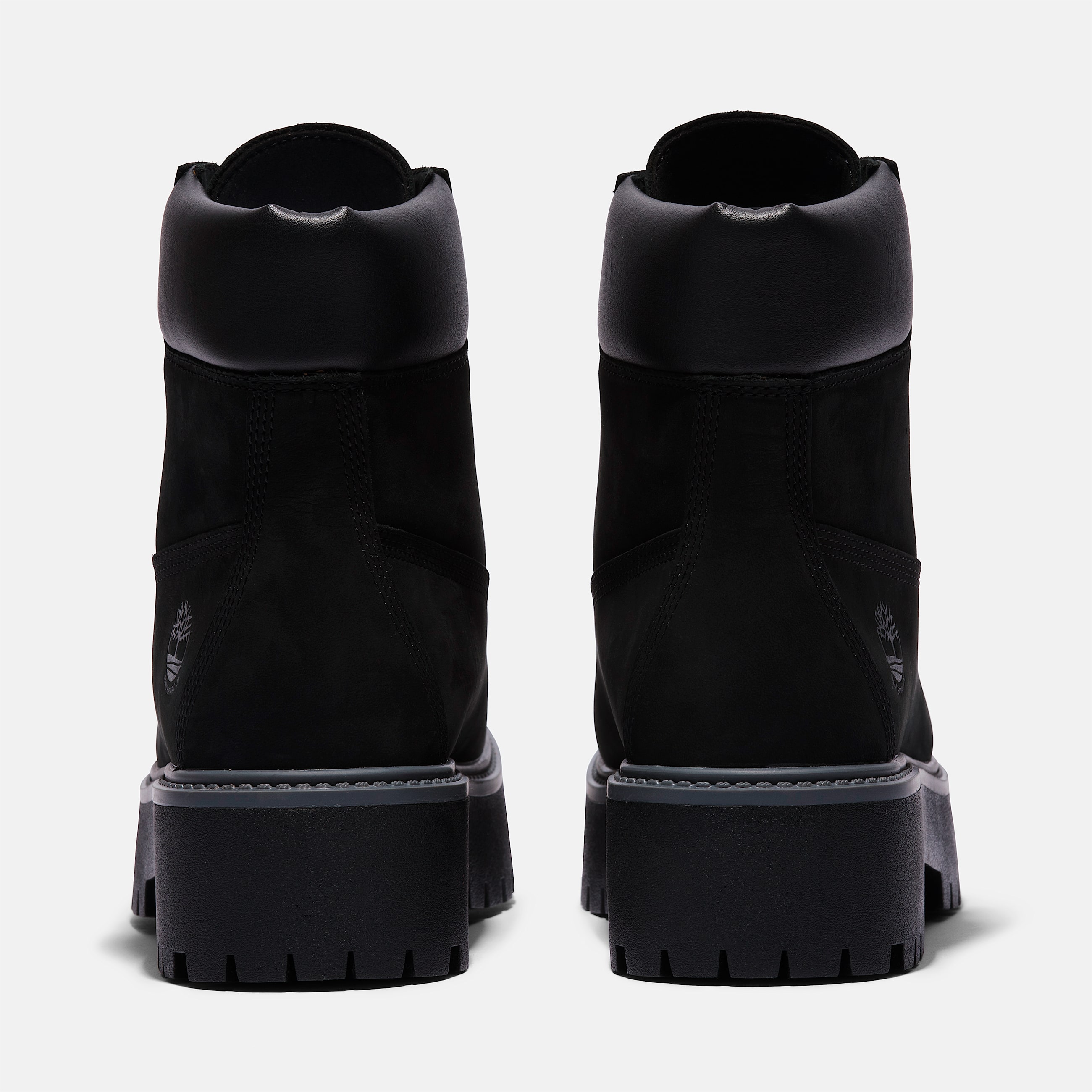 Womens Stone Street 6Inch Waterproof Platform Boot TBL Black Nubuck ALT5