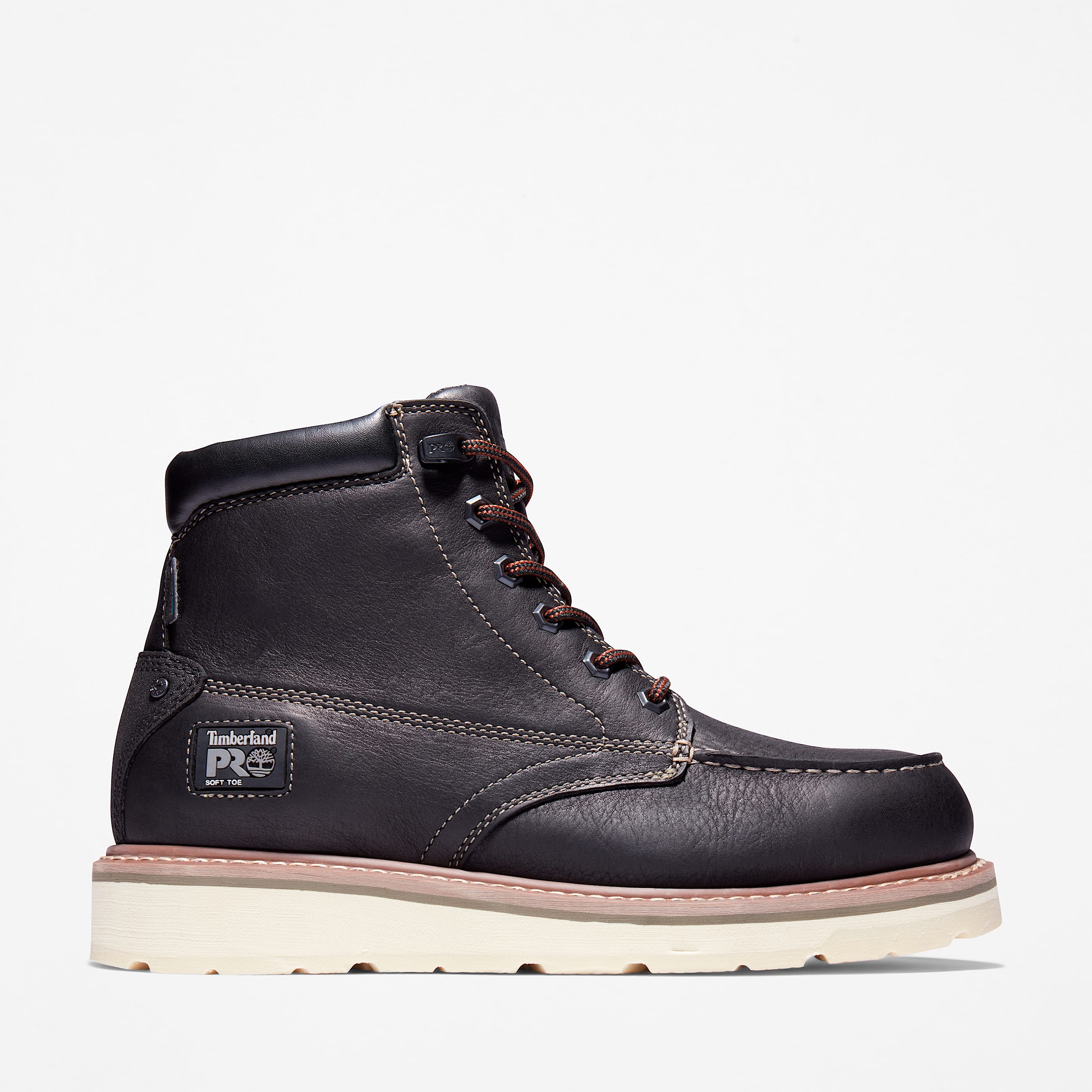 Mens Gridworks 6 Waterproof Work Boot TBL Black HERO