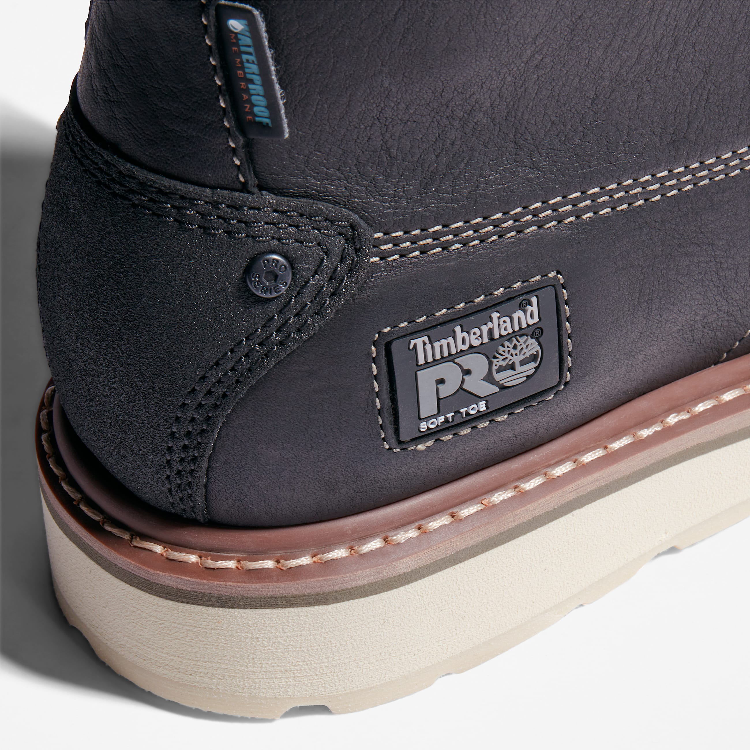 Mens Gridworks 6 Waterproof Work Boot TBL Black ALT6