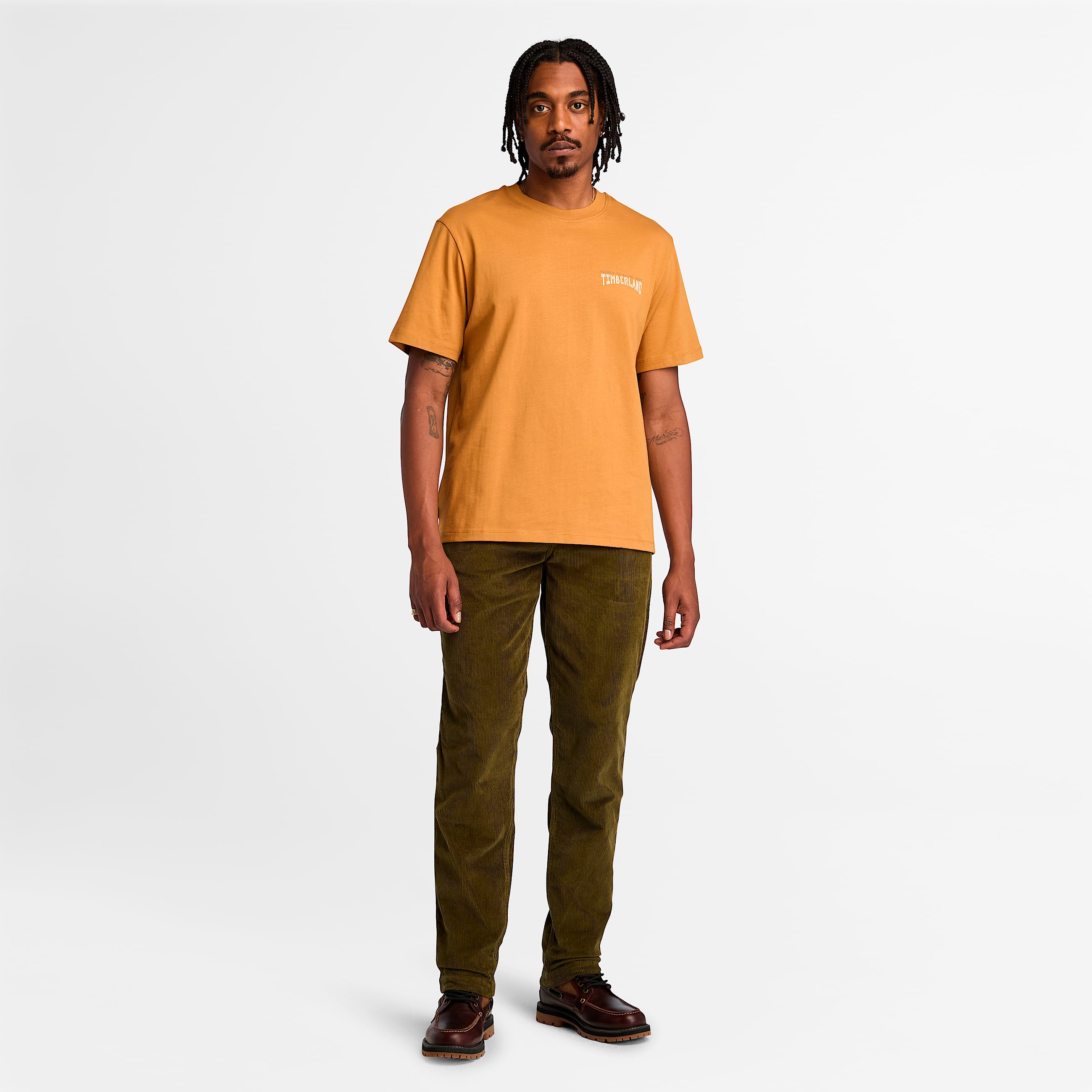 Men's Work Inspired Back Graphic Short Sleeve T-Shirt