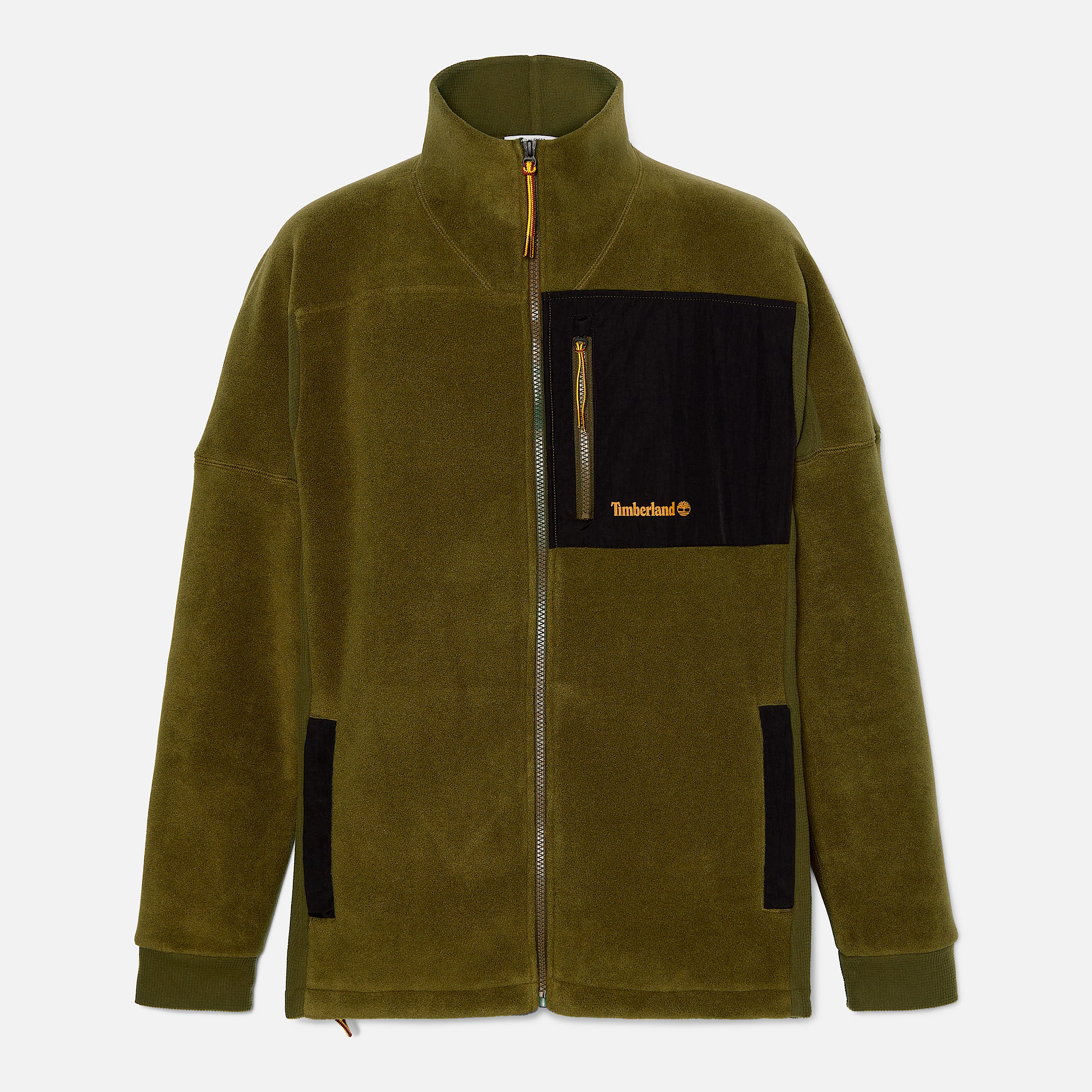 Mens Polartec FullZip Fleece Jacket TBL Dark Olive ALT10
