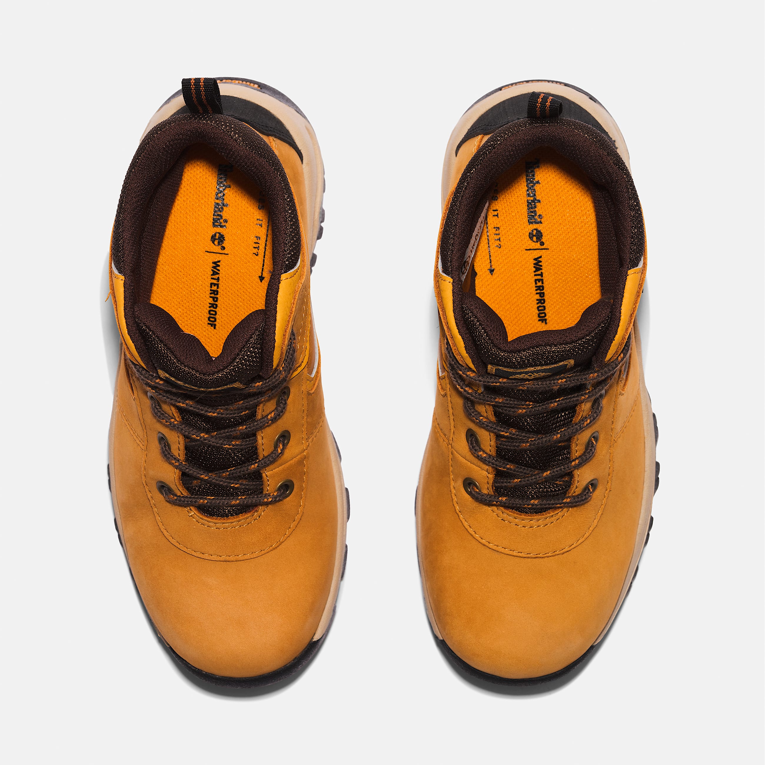 Junior Mt Maddsen Waterproof Mid Hiking Boot TBL Wheat Nubuck ALT2