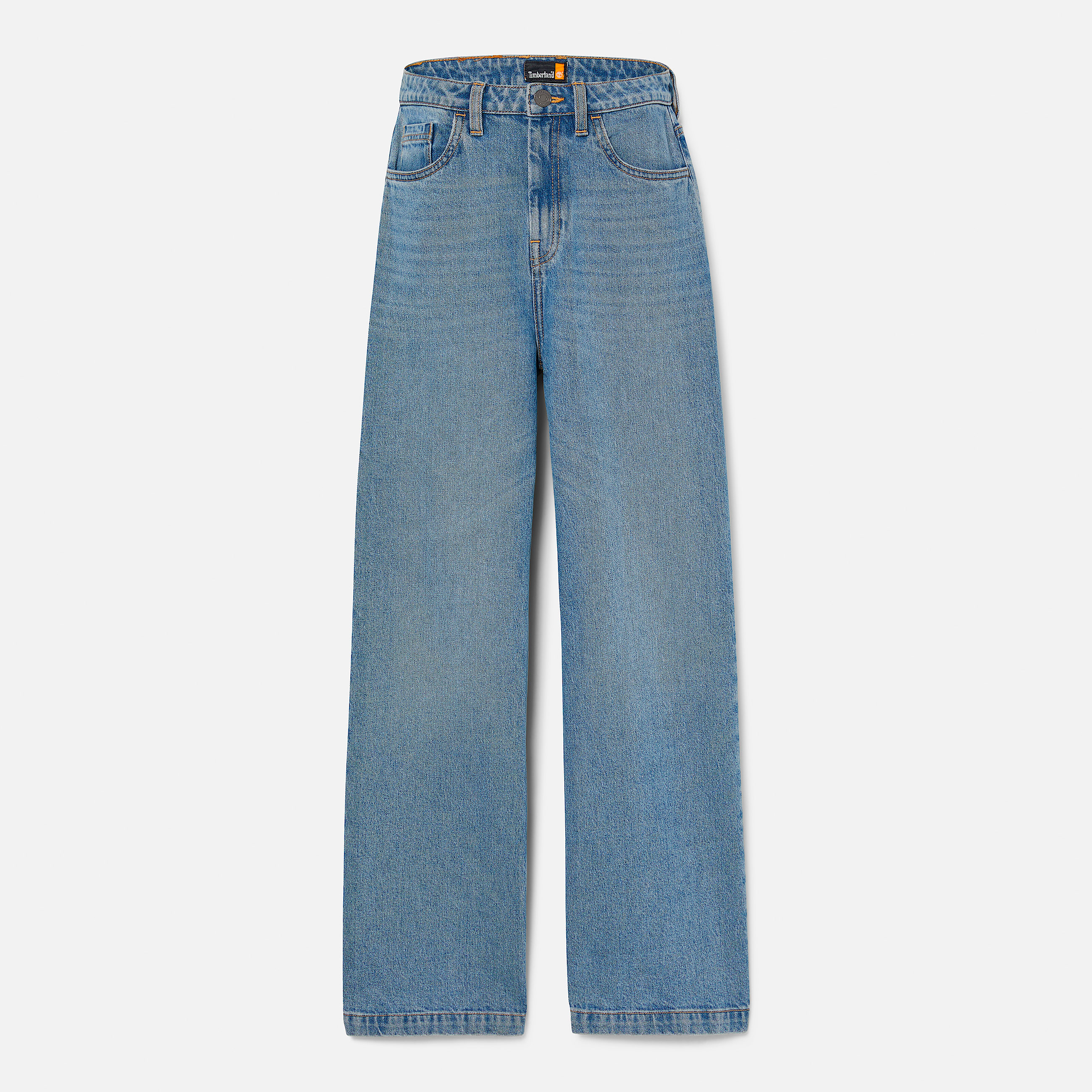 Womens Denim Carpenter Pant with Refibra Technology TBL Mid Blue ALT10