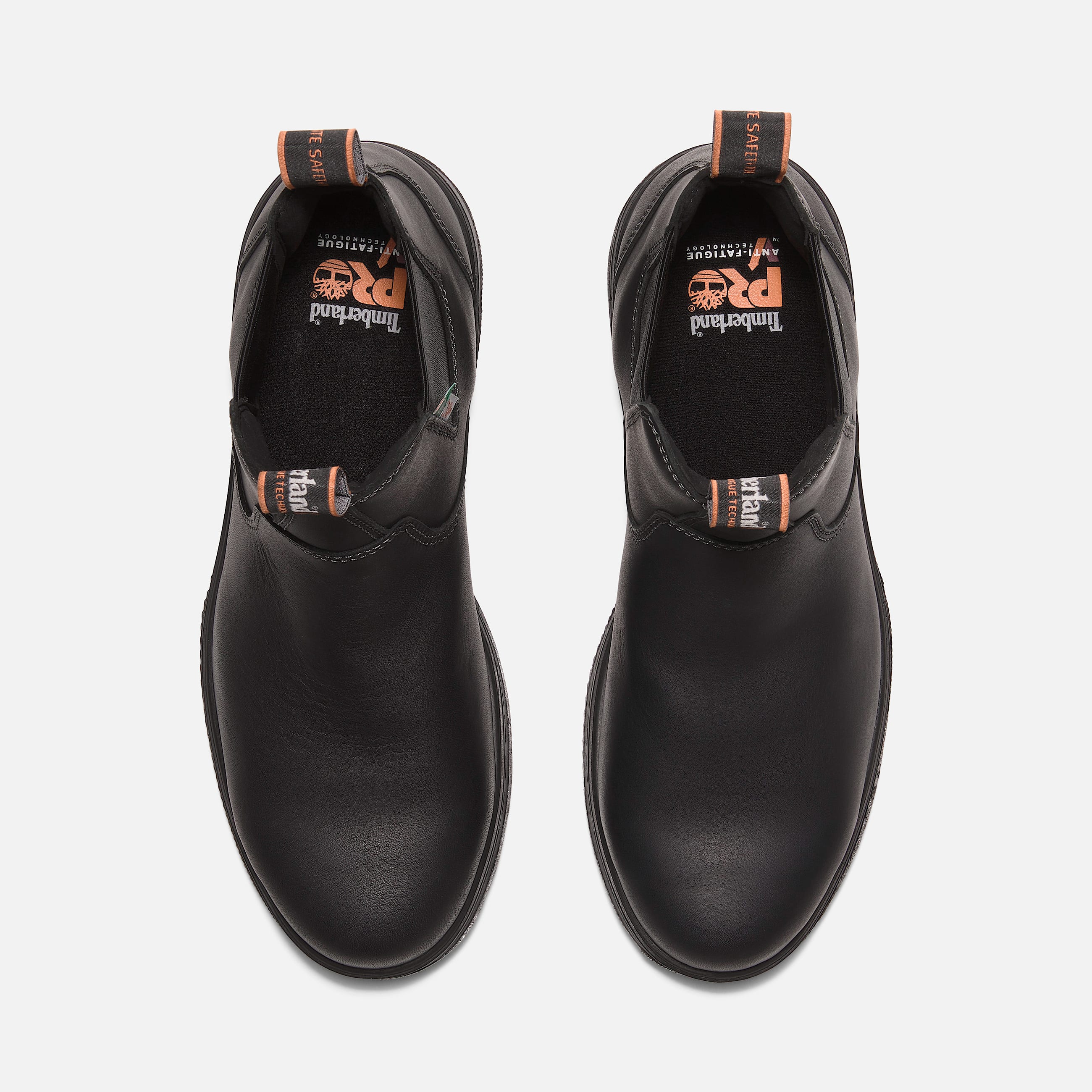 Womens Nashoba Chelsea Work Boot TBL Black ALT2