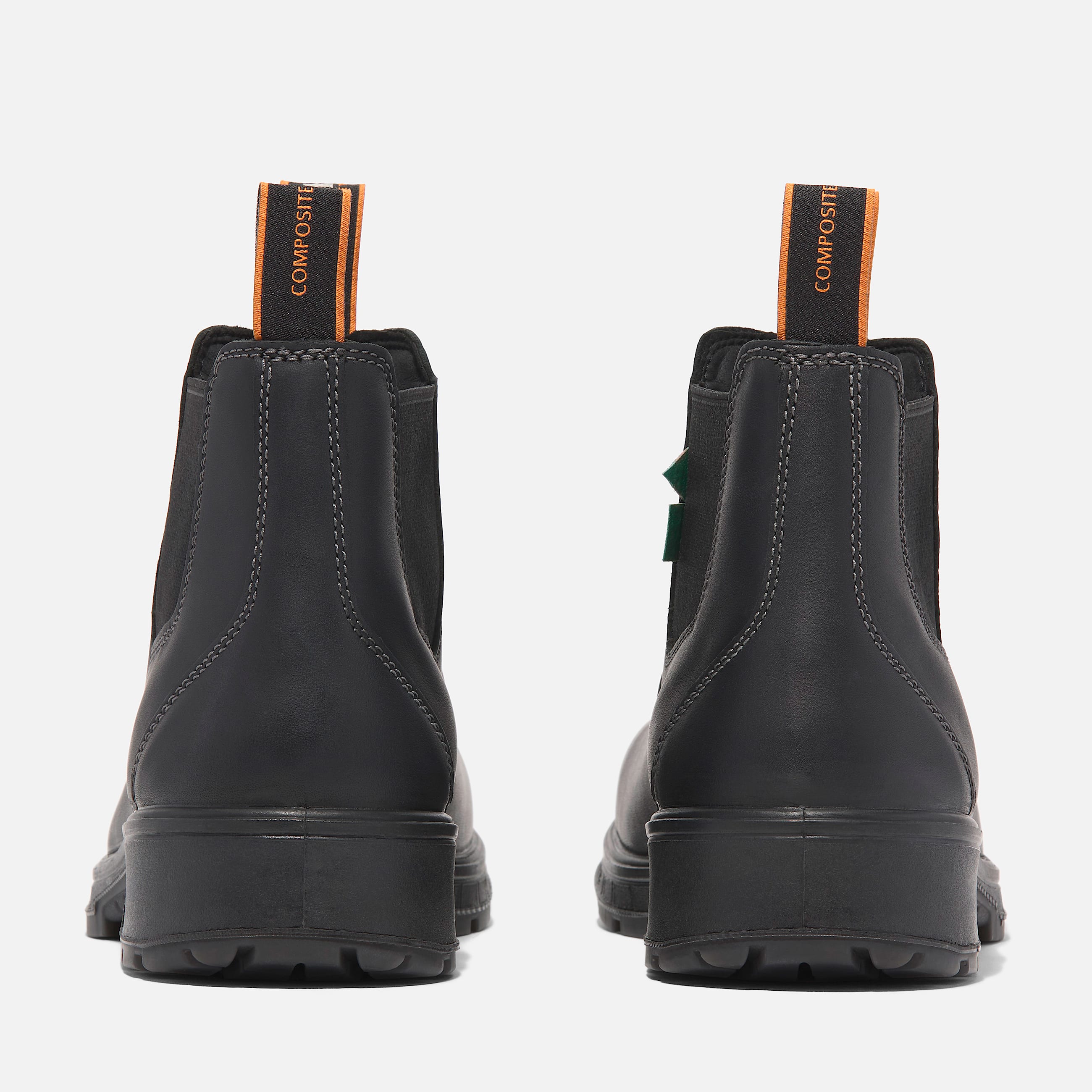 Womens Nashoba Chelsea Work Boot TBL Black ALT5