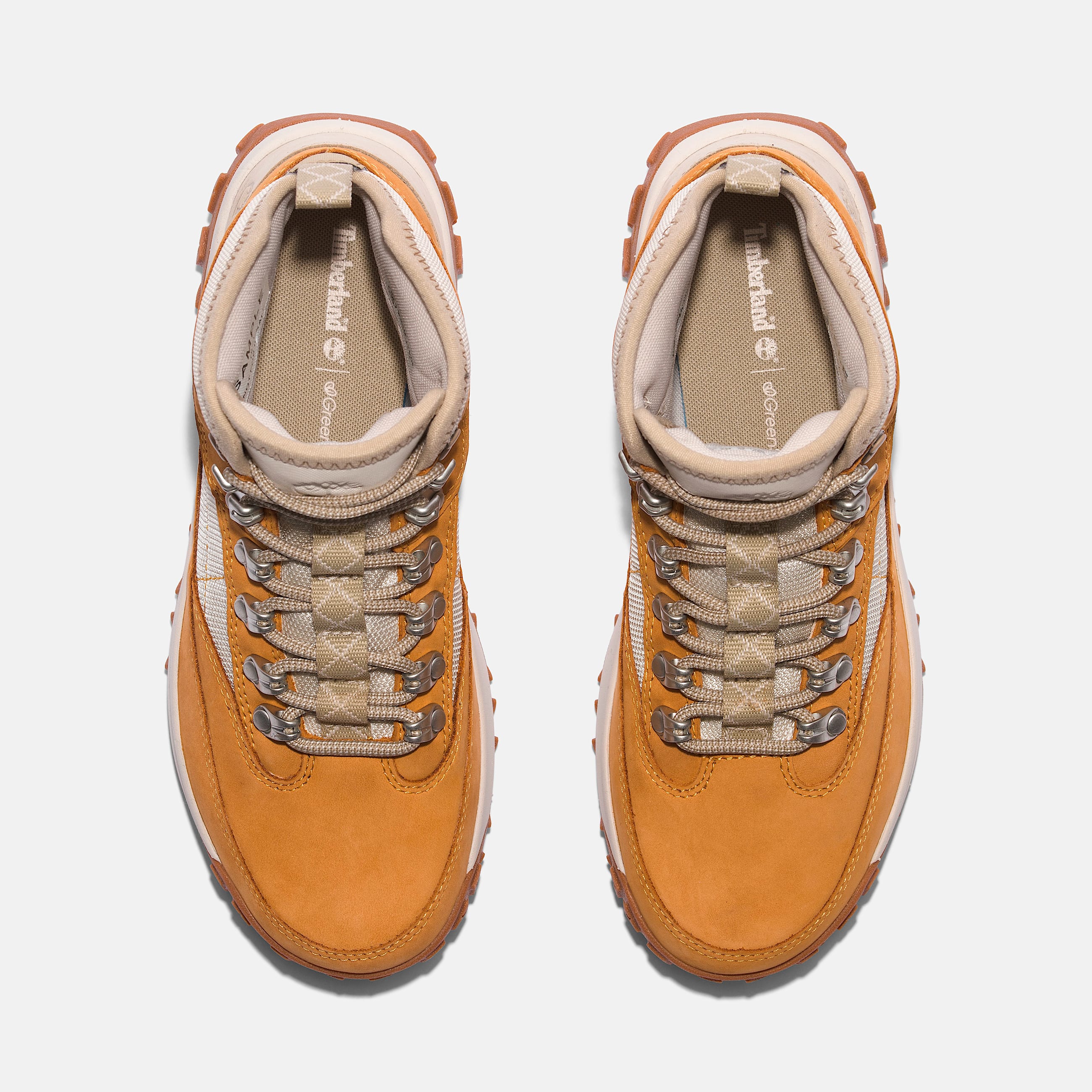 Womens GreenStride Motion 6 Waterproof Sneaker TBL Wheat Nubuck ALT2