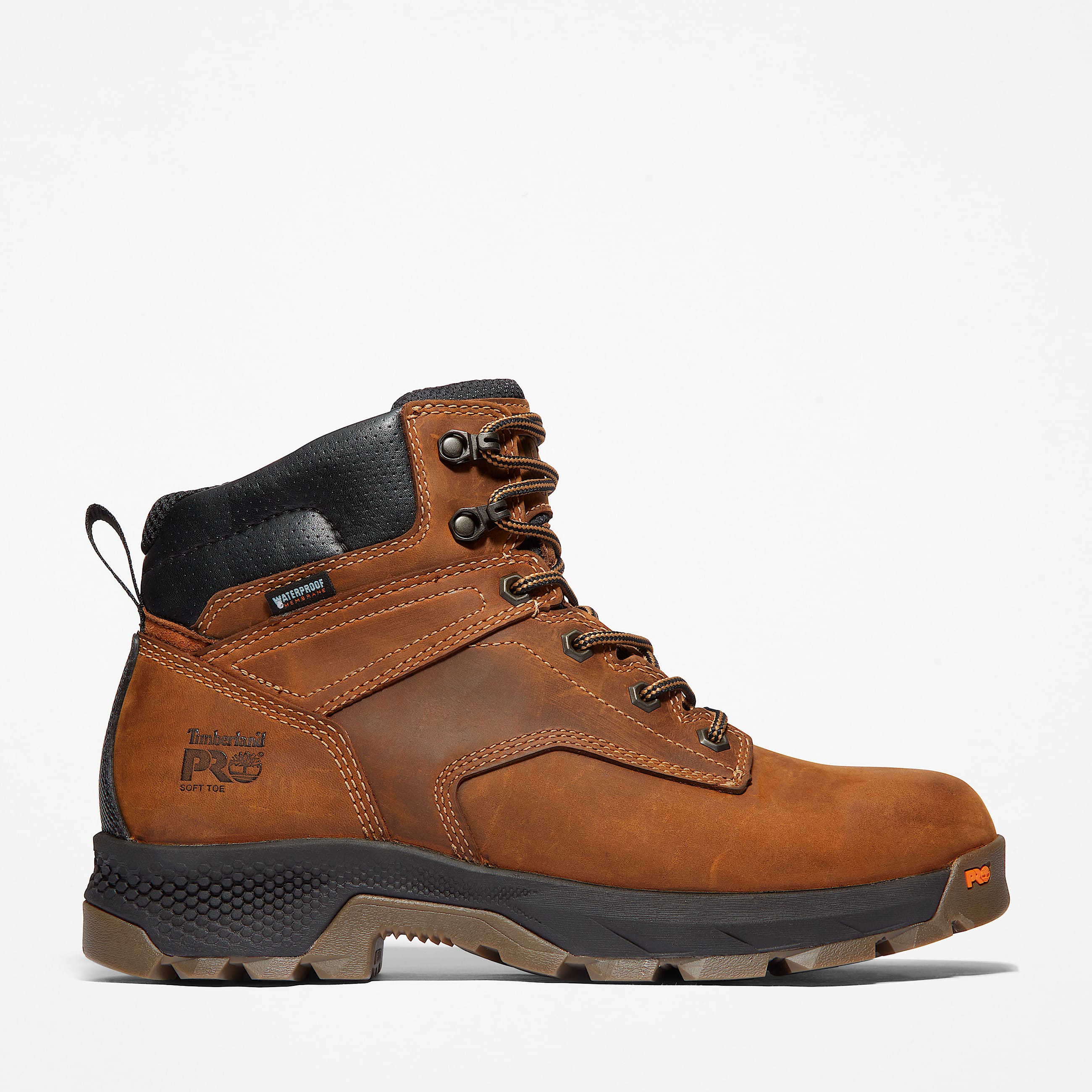 Mens TiTAN EV 6 Waterproof Work Boot TBL Brown HERO
