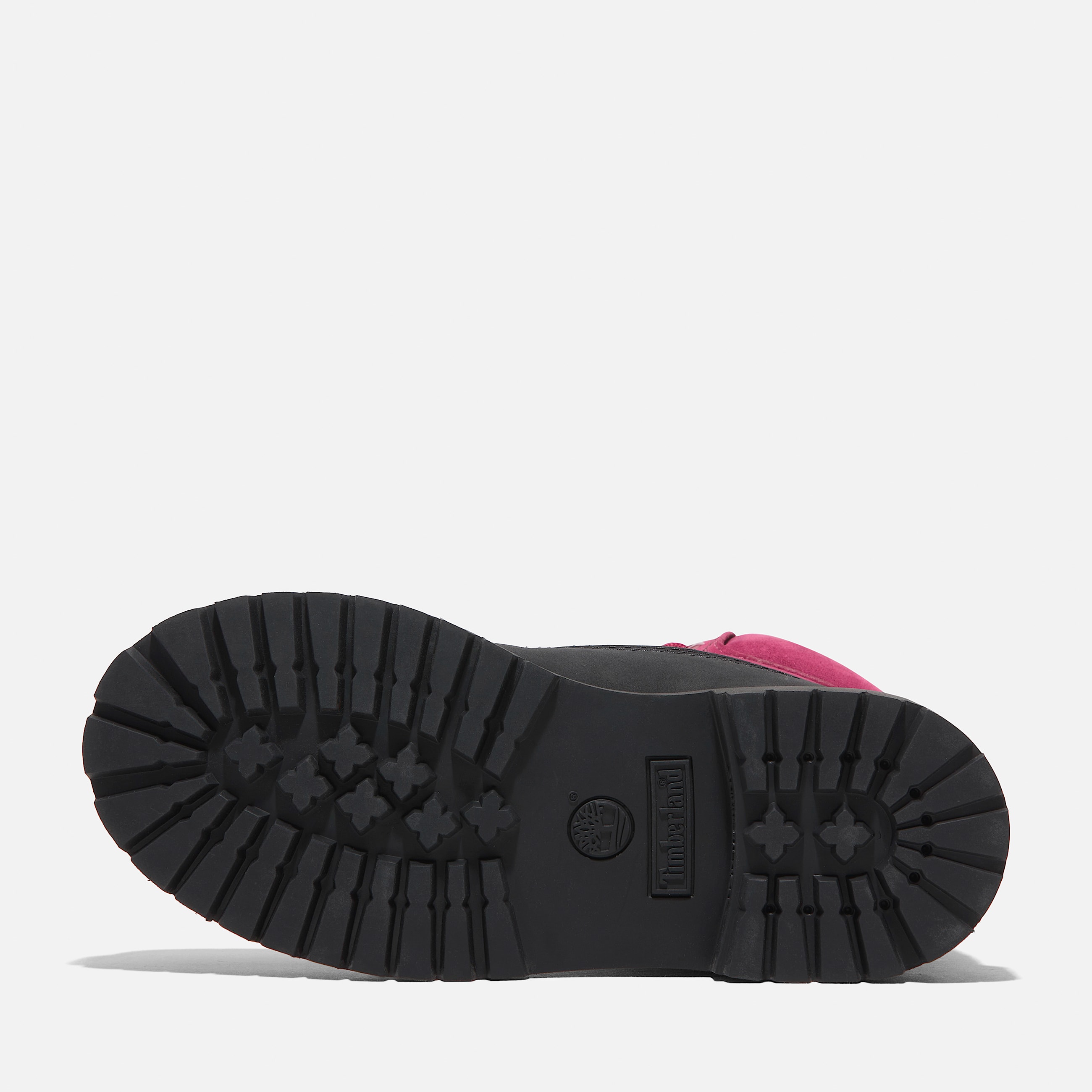 Junior Timberland® 6-Inch Waterproof Boots - Black/Pink