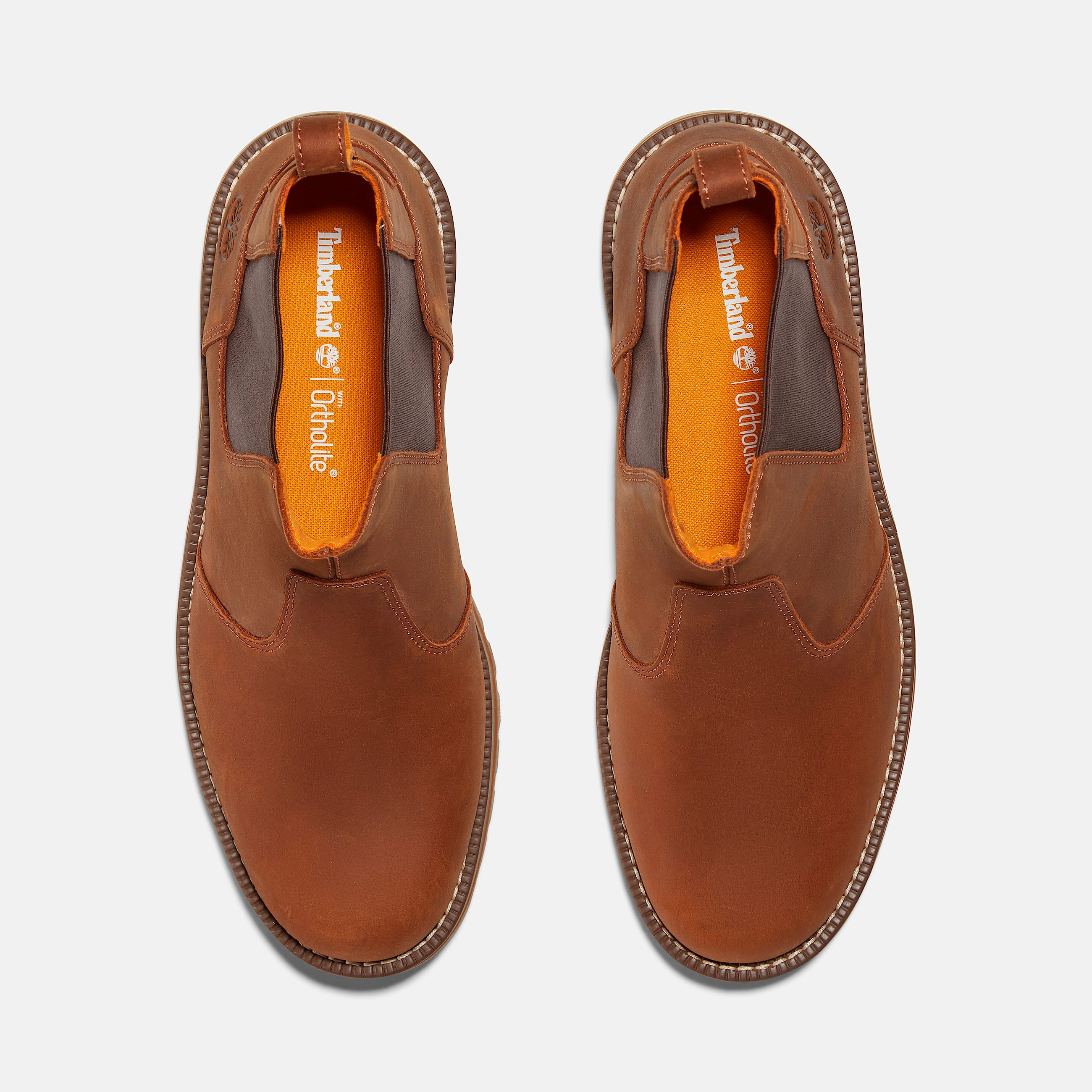 Mens Redwood Falls Chelsea Boot TBL Saddle Brushed FullGrain ALT2