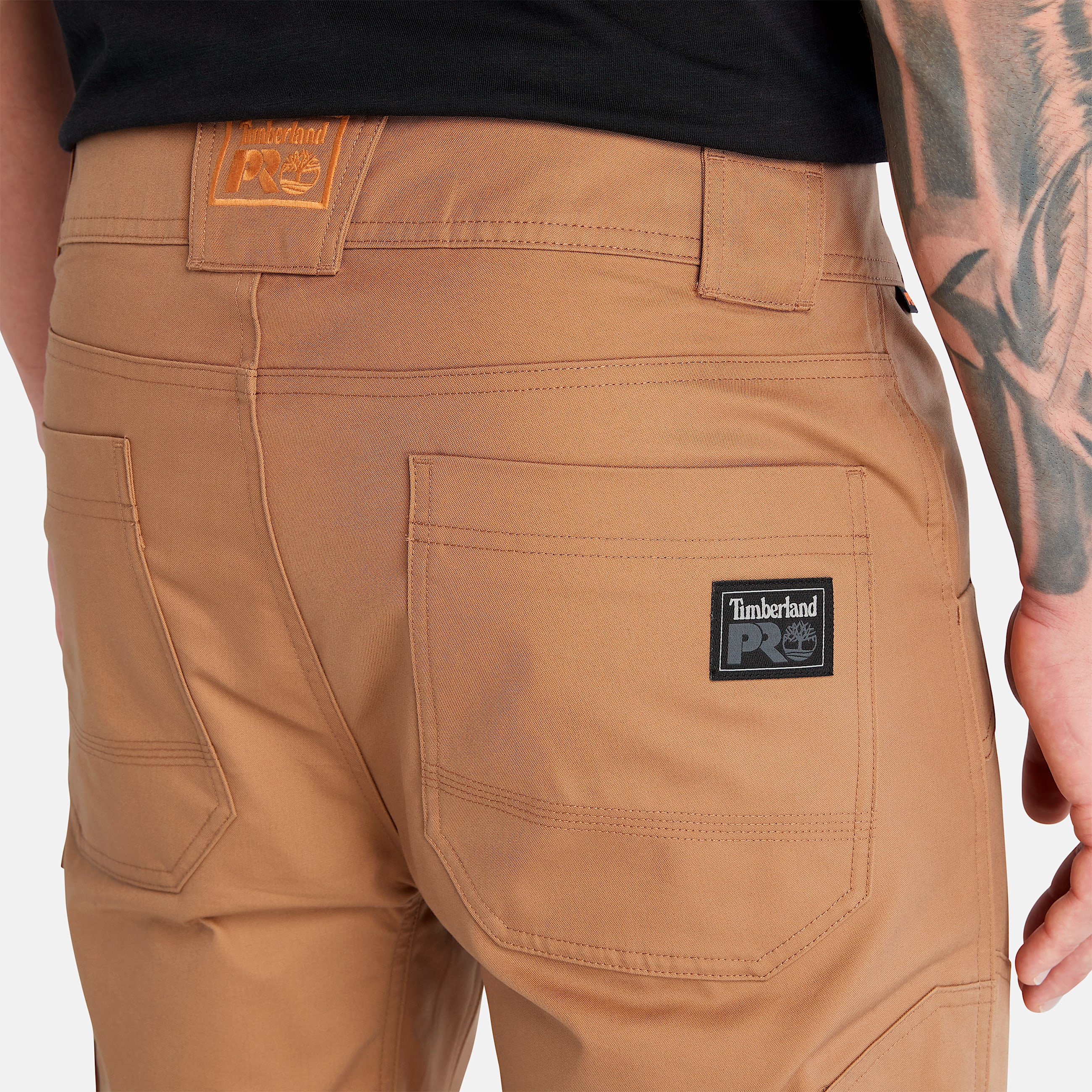 Mens Timberland PRO Morphix AthleticFit Carpenter Pant TBL Dark Wheat ALT2