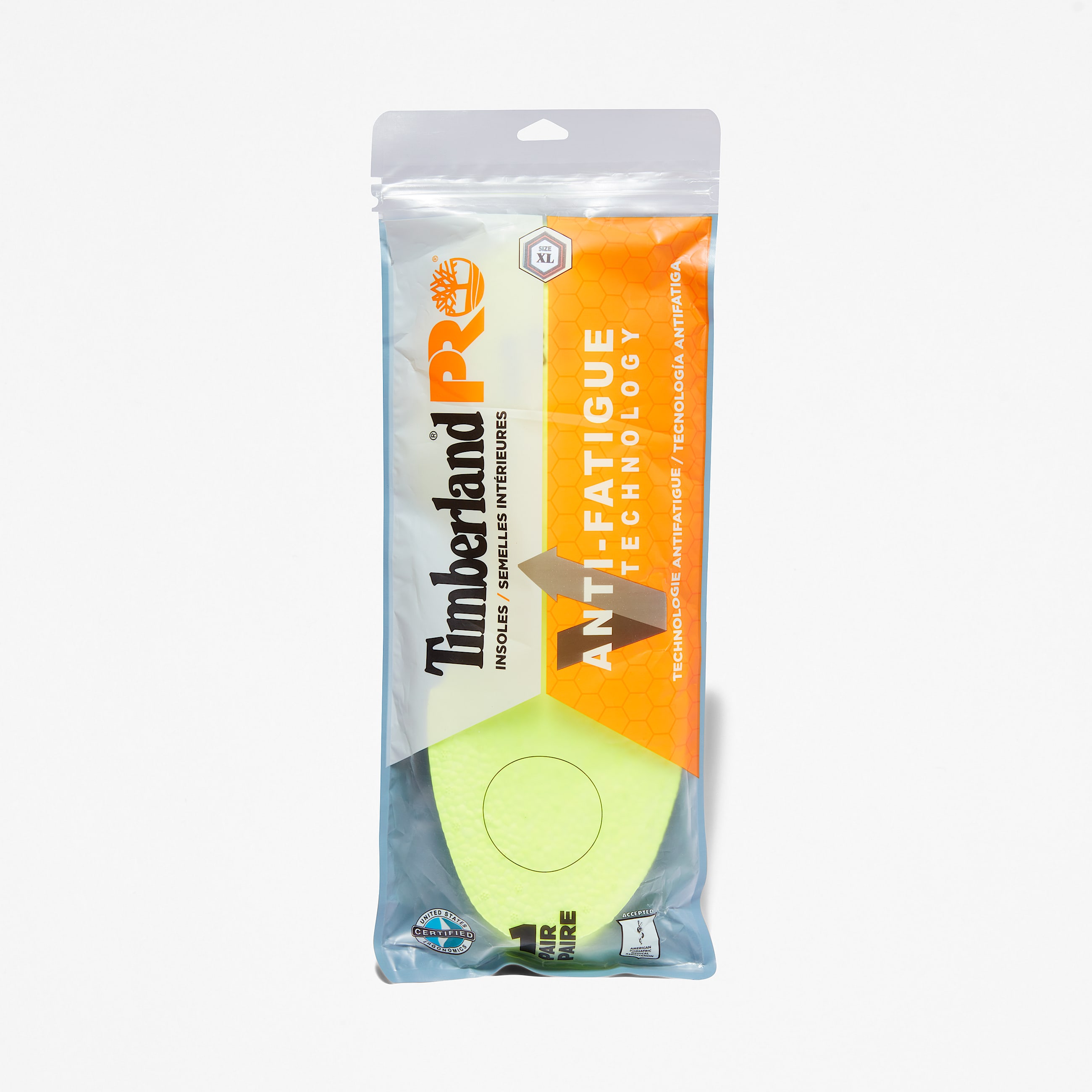 Timberland PRO StepPropel Insoles TBL Yellow HERO