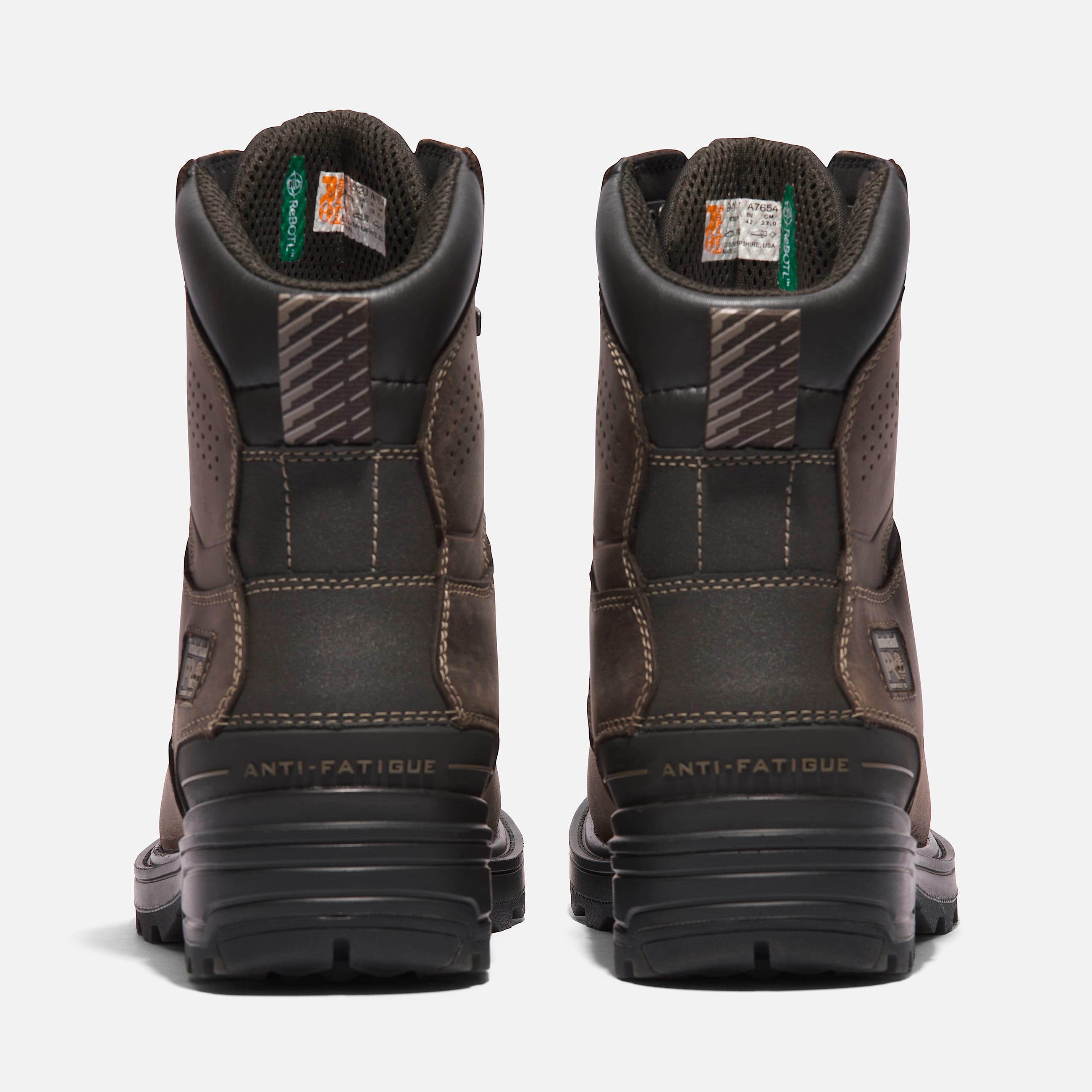 Mens Timberland PRO Magnitude 8 CompToe Work Boot TBL Brown ALT5