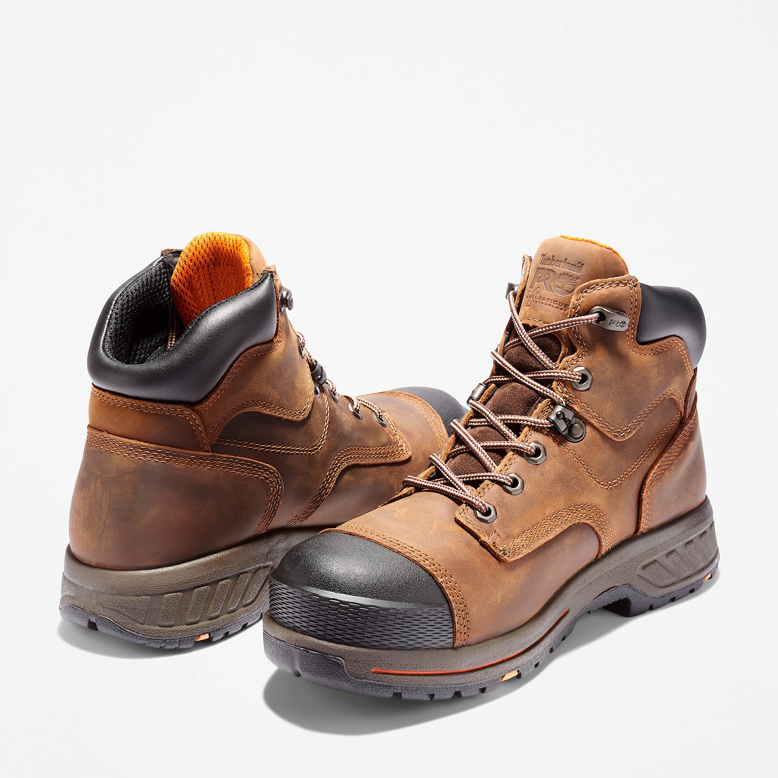Mens Timberland PRO Helix HD 6 Composite Toe Waterproof Work Boot TBL Earth Brown ALT5