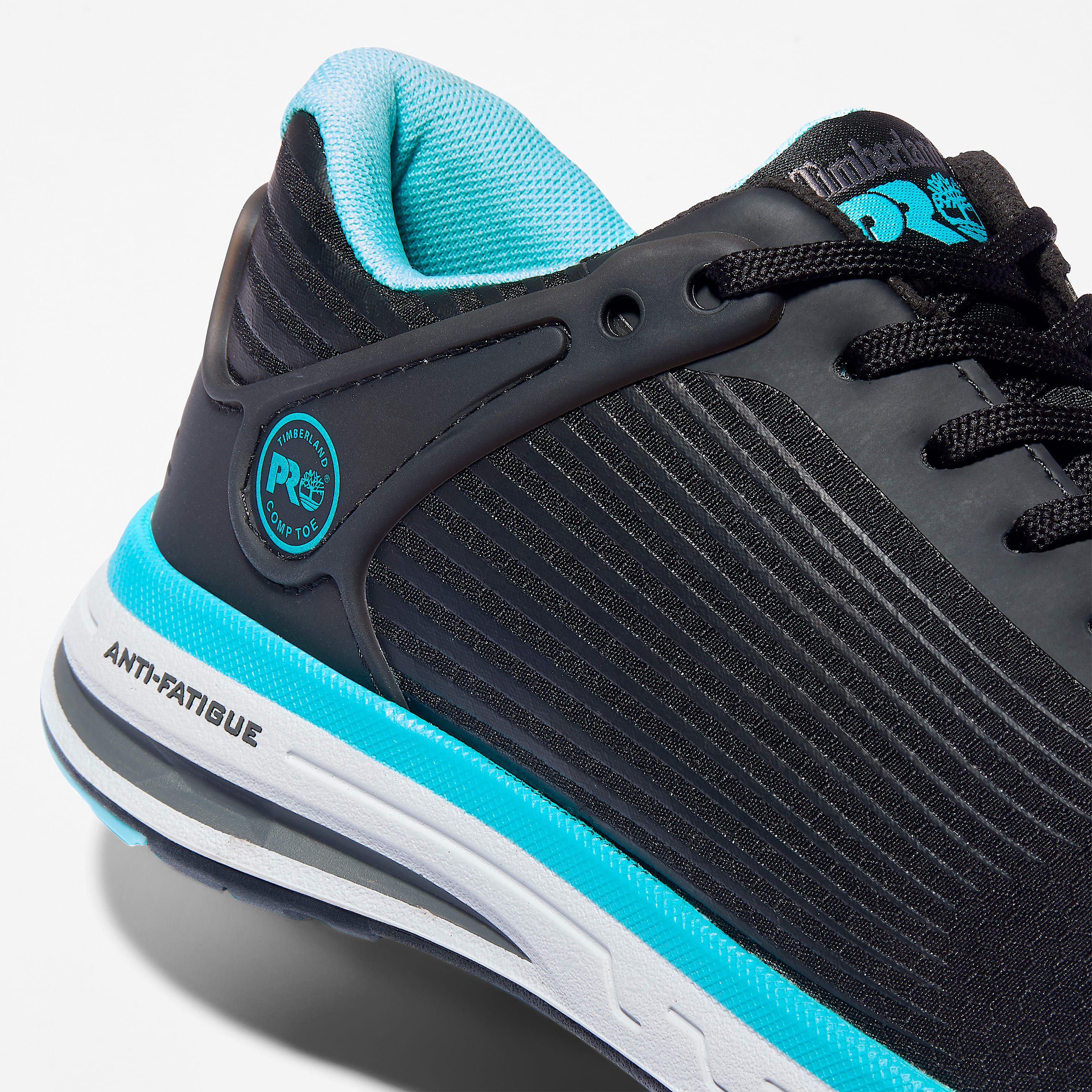 Womens Timberland PRO Drivetrain CompToe Work Sneaker TBL BlackBlue ALT6