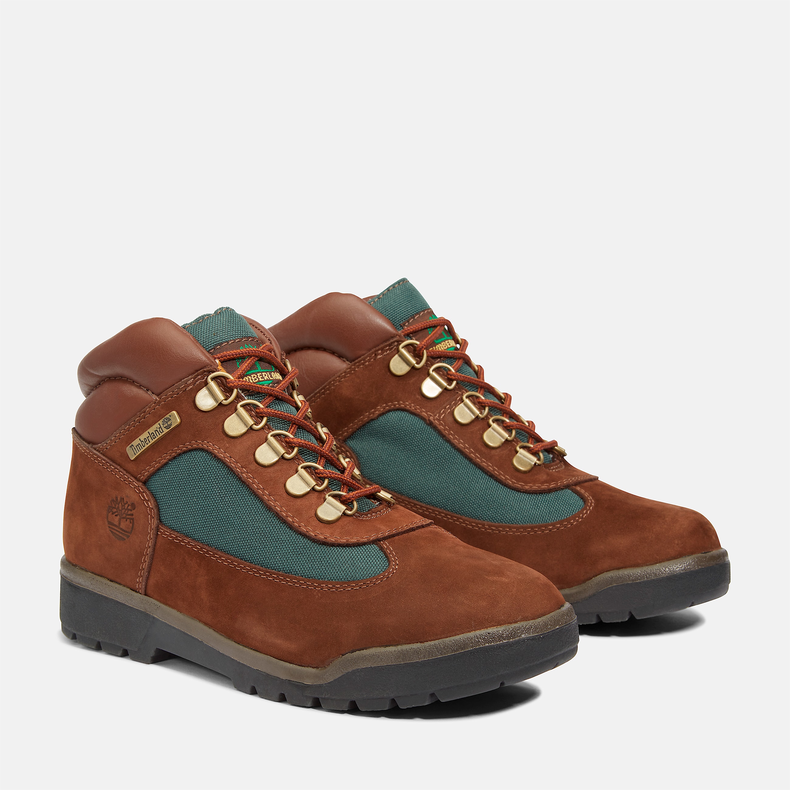 Junior Field Boot TBL Dark Brown Nubuck ALT4