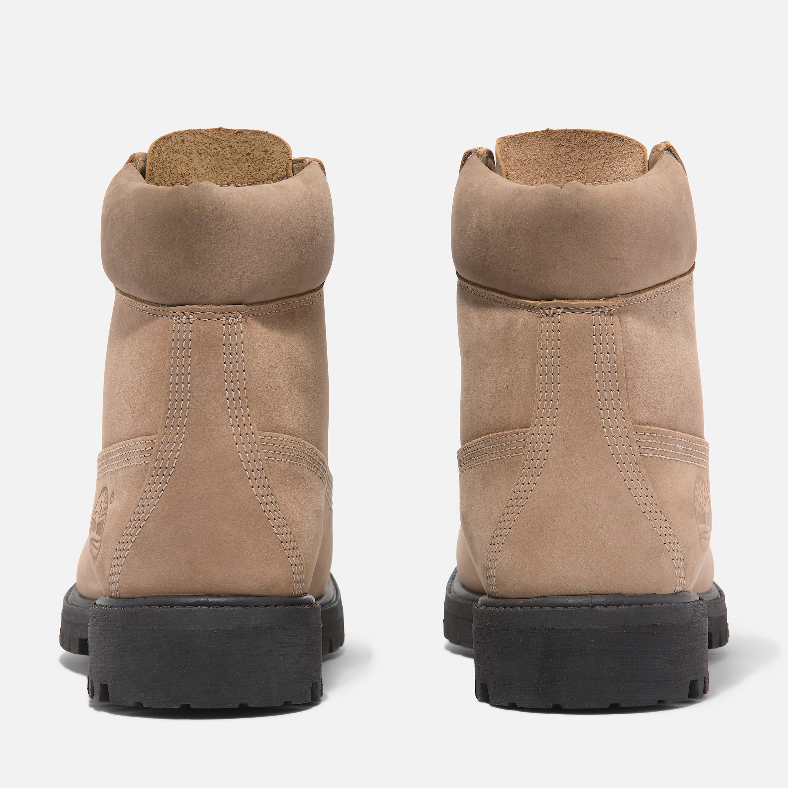 Mens Timberland Premium 6Inch Waterproof Boot TBL Beige Nubuck ALT5