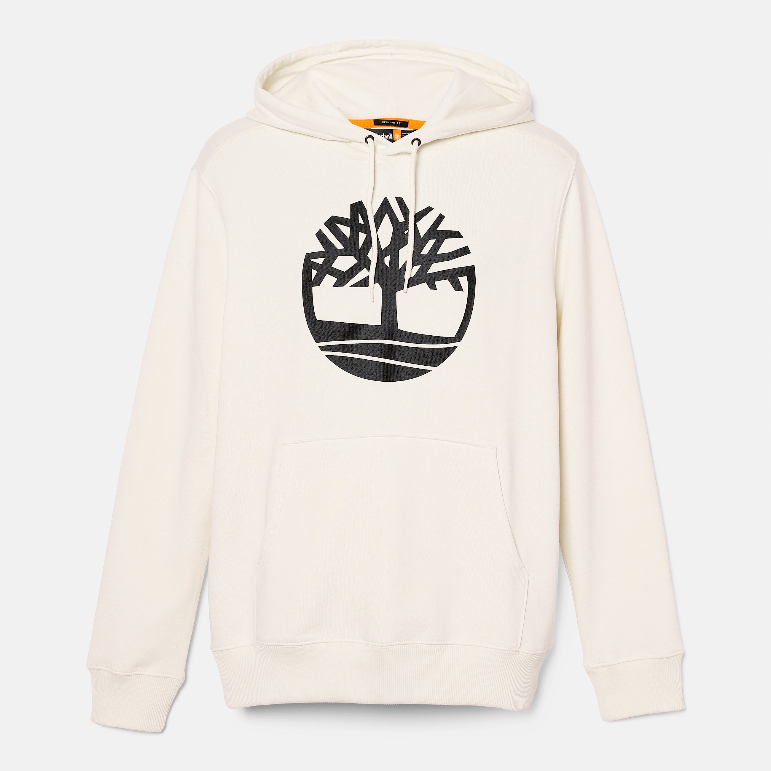 Mens Kennebec River Tree Logo Hoodie TBL Vintage White ALT10