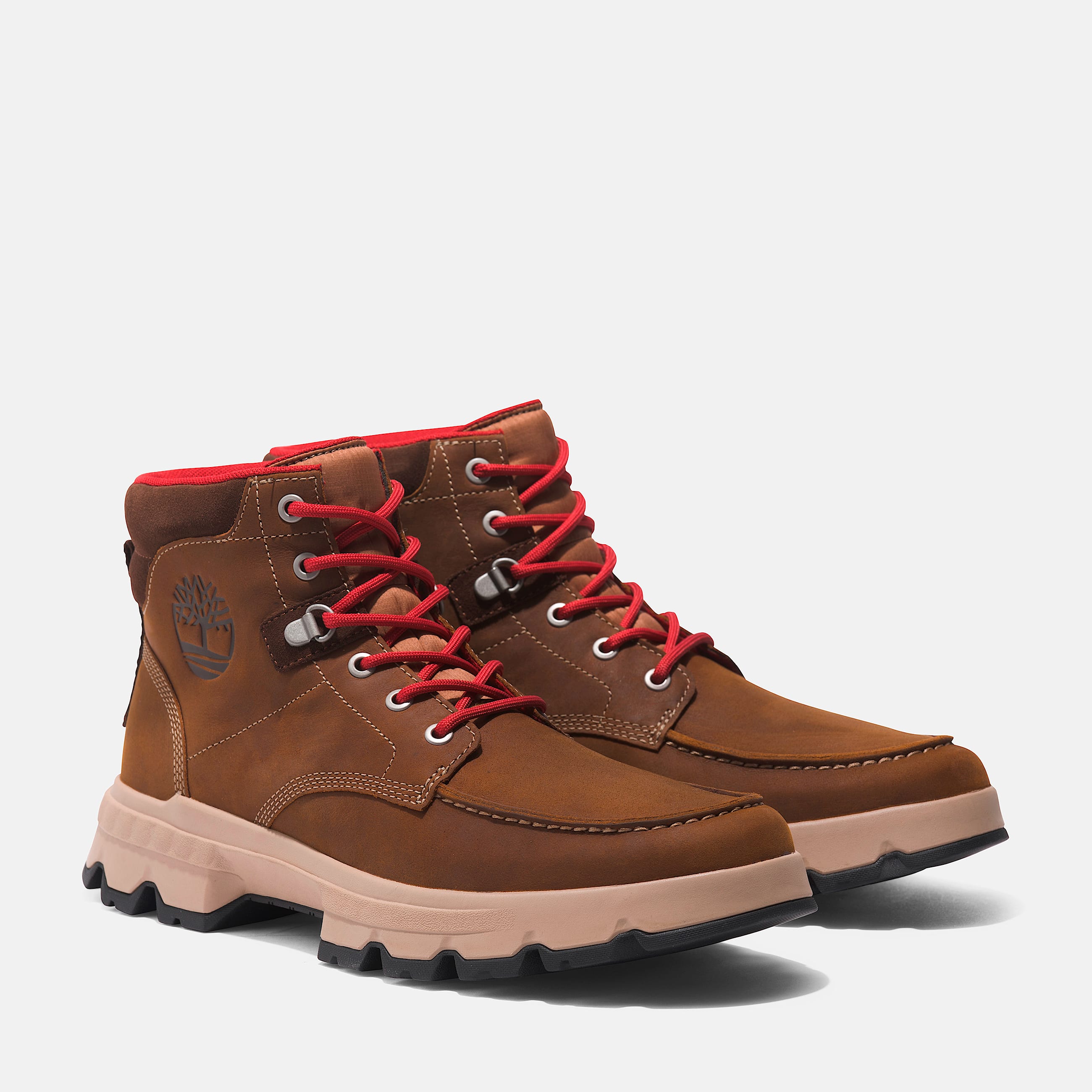 Mens Timberland Originals Ultra Mid Boot TBL Rust FullGrain ALT4