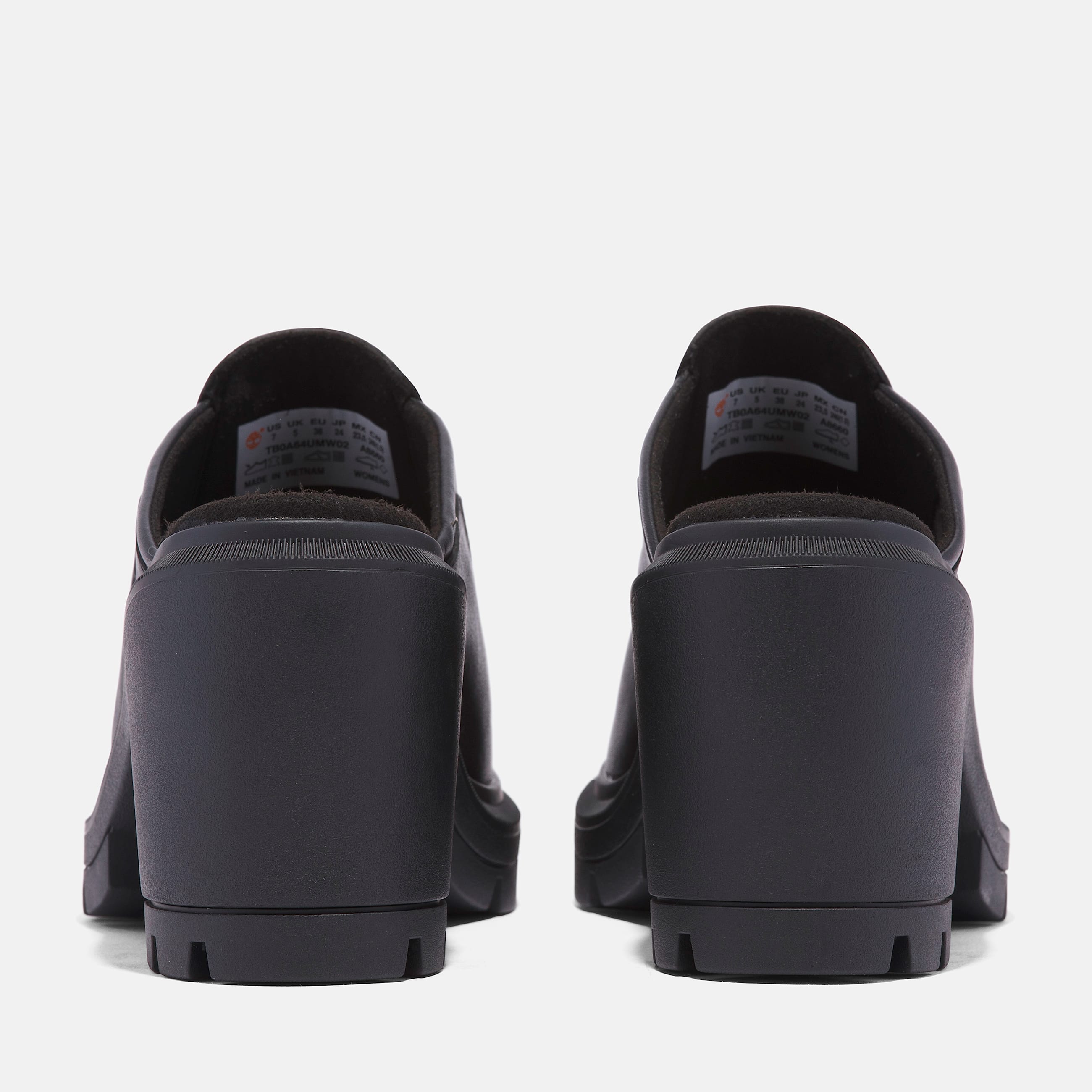 Womens Allington Heights Clog Shoe TBL Black FullGrain ALT5