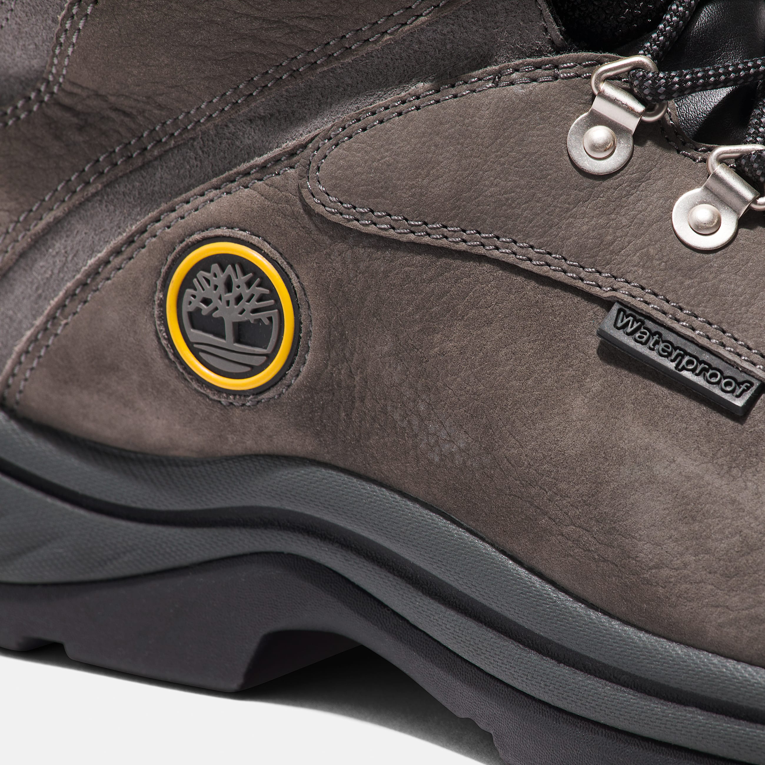 Botas Hiker White Ledge Waterproof Mid para hombre TBL Castillo Gris ALT7