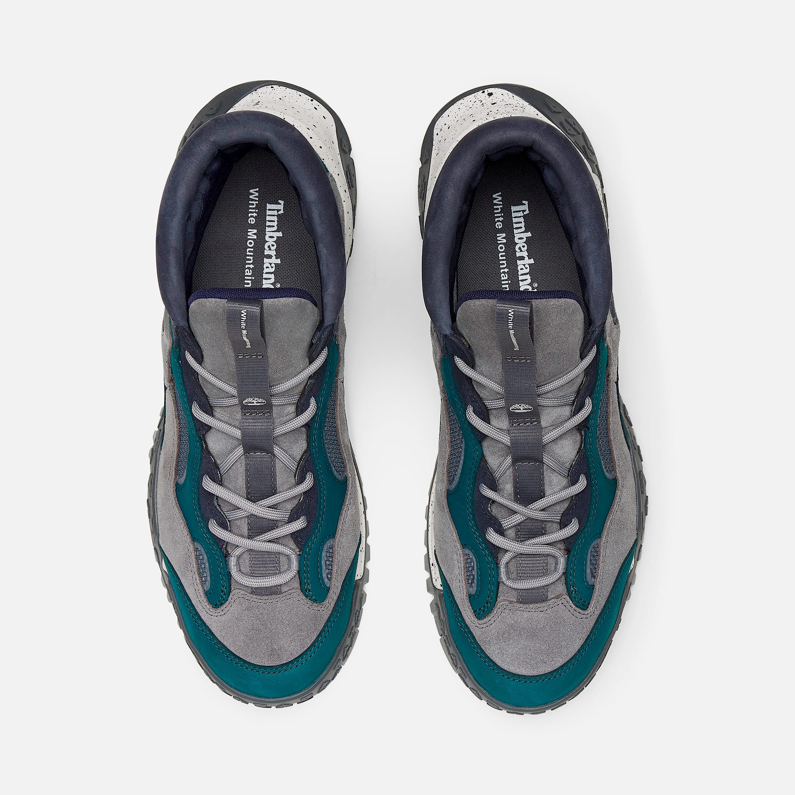 Mens Timberland x White Mountaineering Motion Scramble Hiking Boot TBL Grey LeatherTeal ALT2