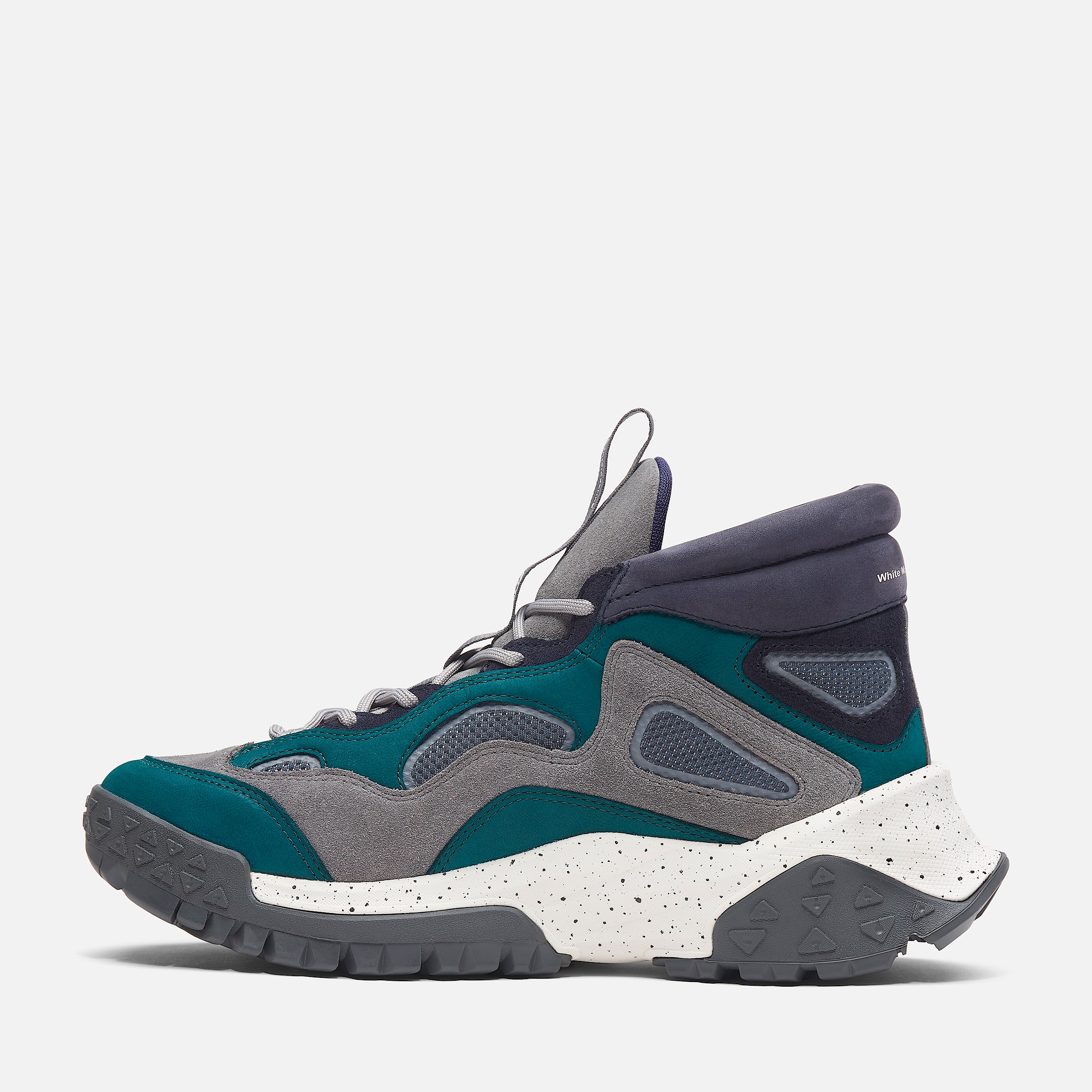 Mens Timberland x White Mountaineering Motion Scramble Hiking Boot TBL Grey LeatherTeal ALT6