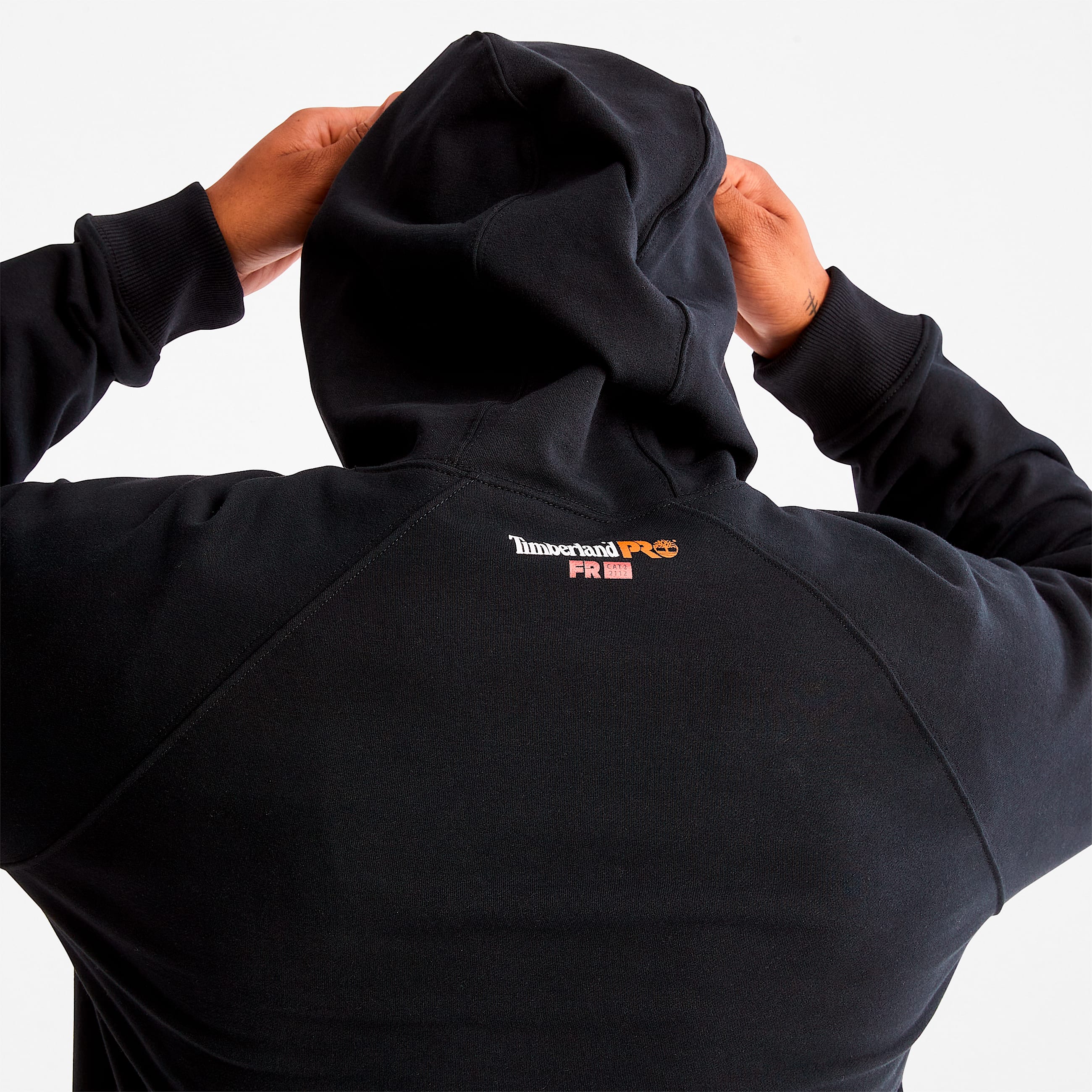 Pullover Hoodie para hombre Hood Honcho resistente al fuego TBL Negro ALT6