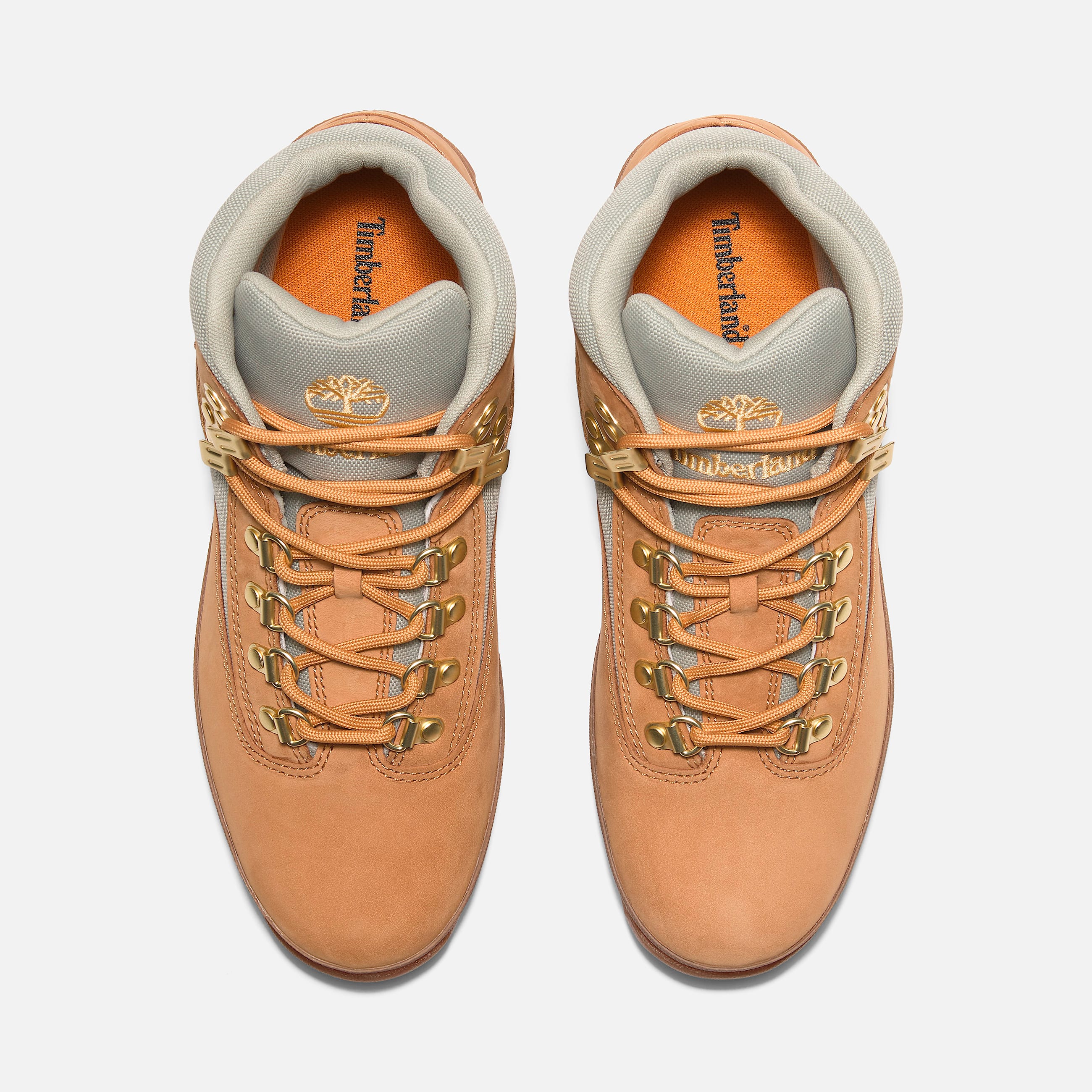 Mens Euro Hiker Mid LaceUp Boot TBL Wheat Nubuck ALT2