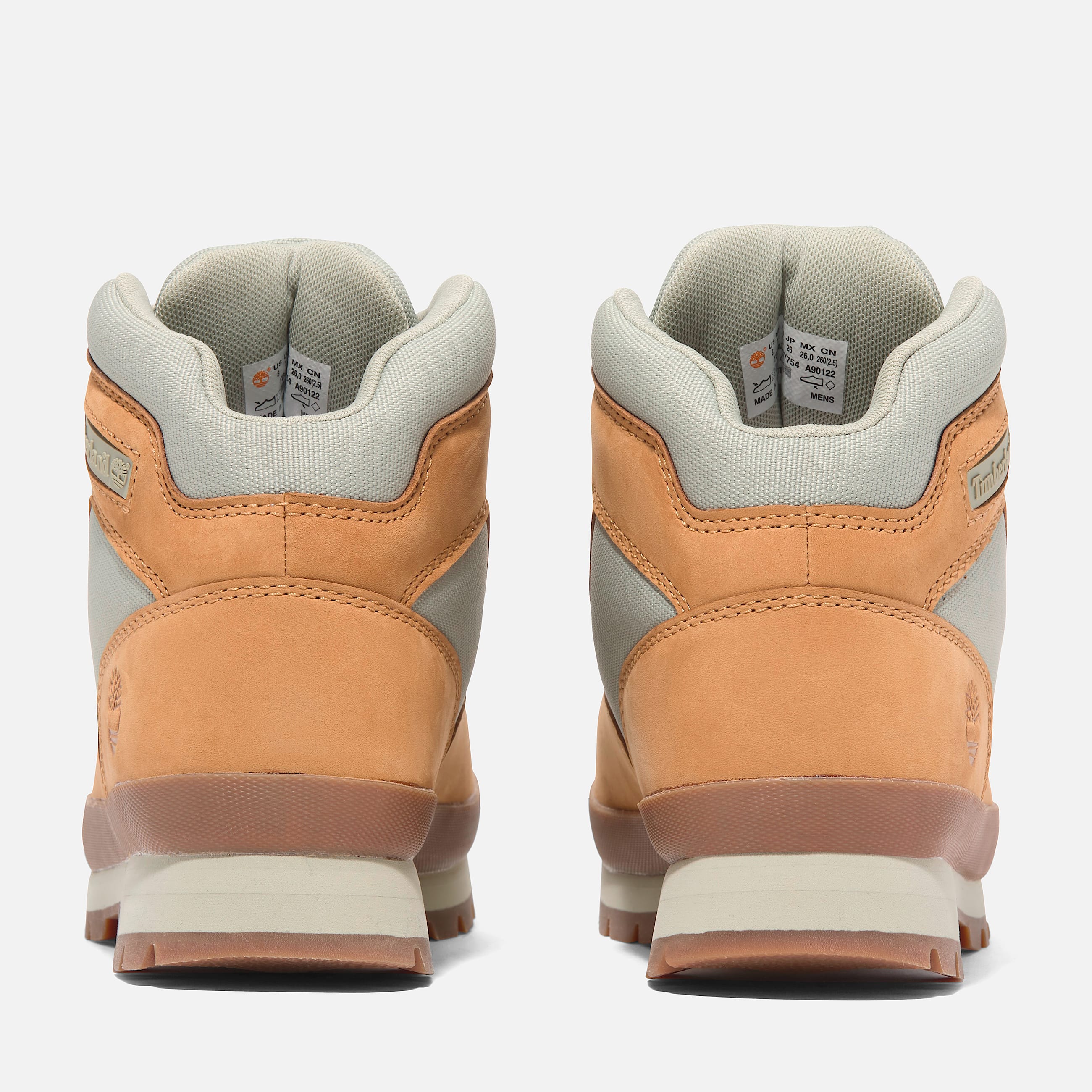 Mens Euro Hiker Mid LaceUp Boot TBL Wheat Nubuck ALT5