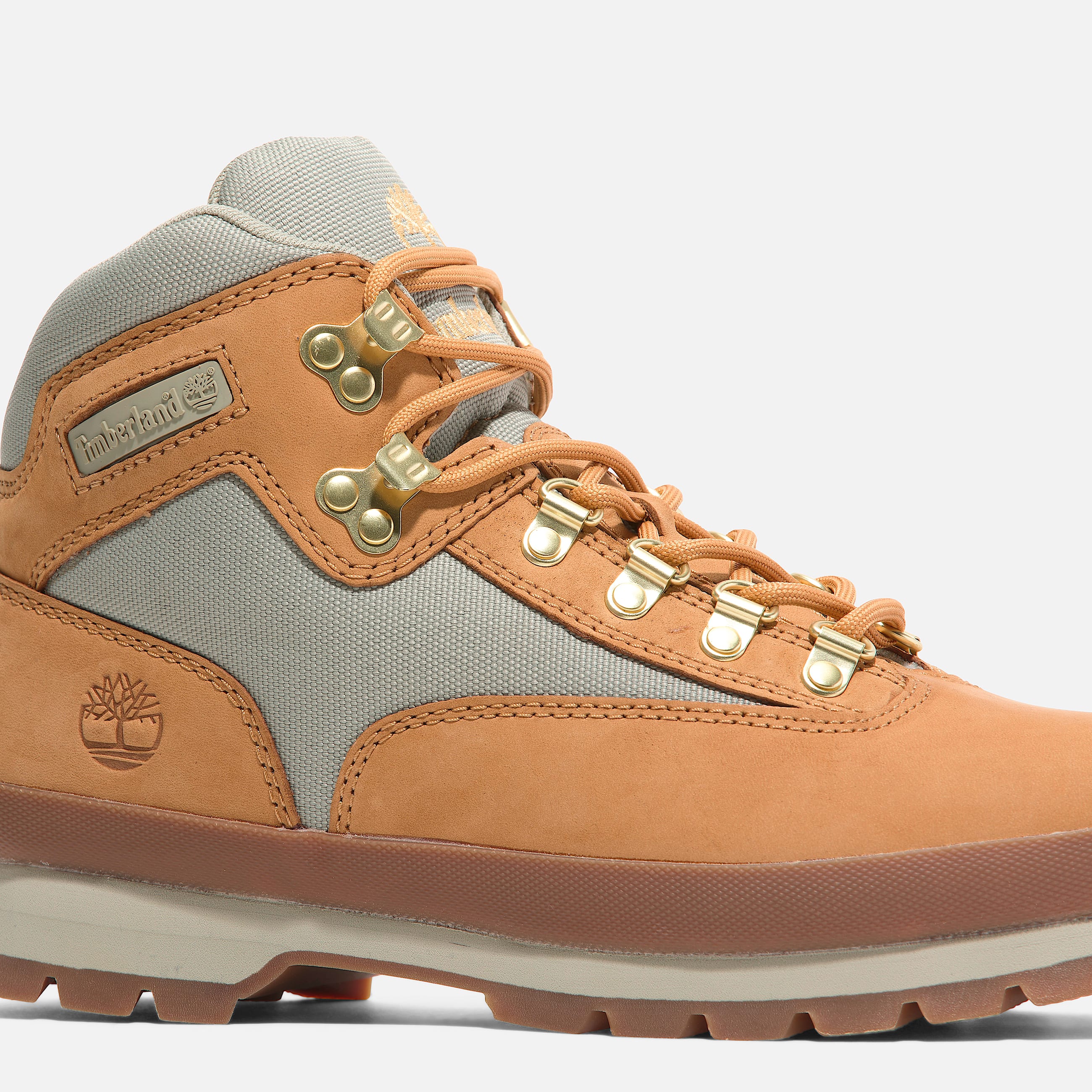 Mens Euro Hiker Mid LaceUp Boot TBL Wheat Nubuck ALT7