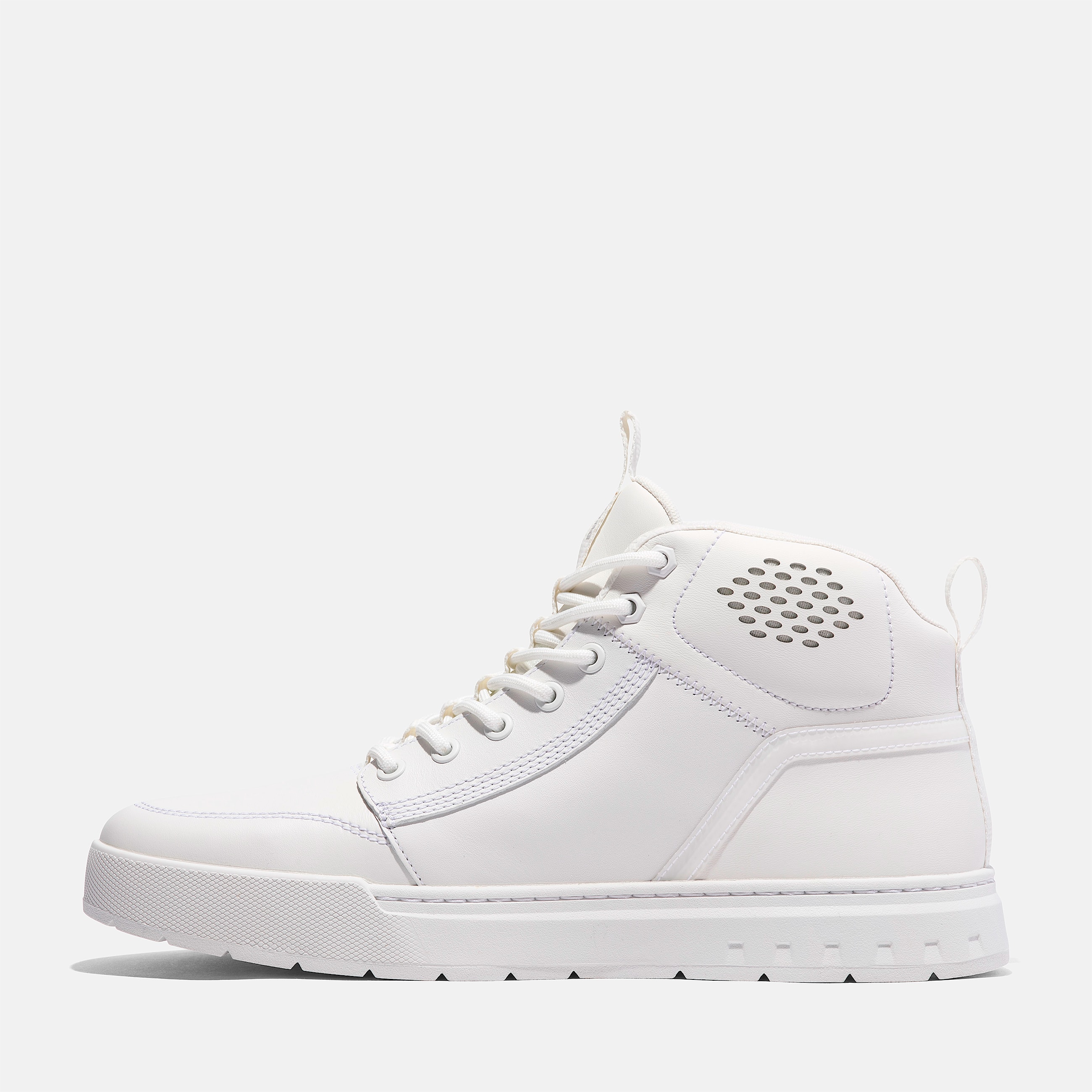 Mens Maple Grove Mid LaceUp Sneaker TBL White FullGrain ALT6