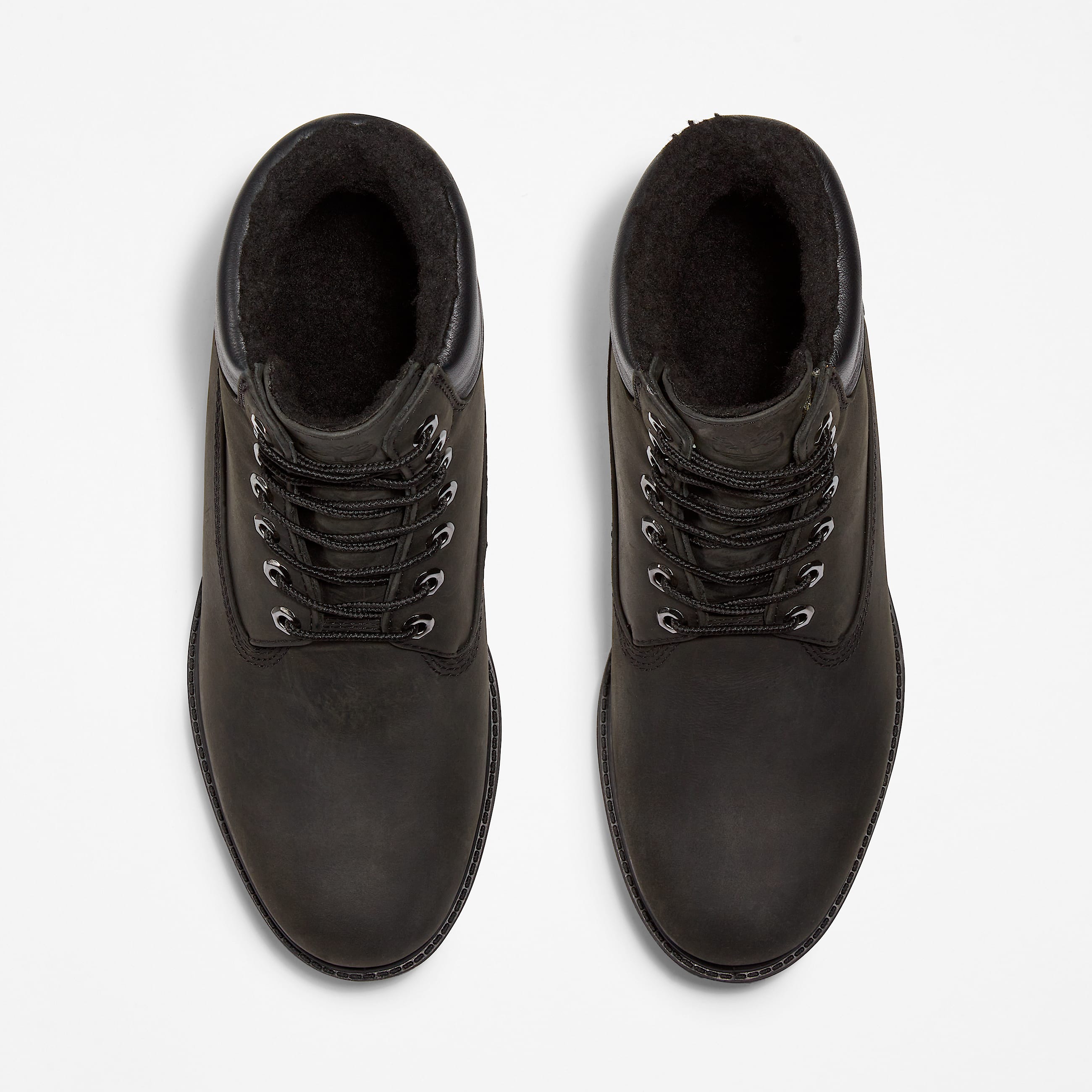 Mens Timberland Premium 6Inch Waterproof WarmLined Boot TBL Black ALT2