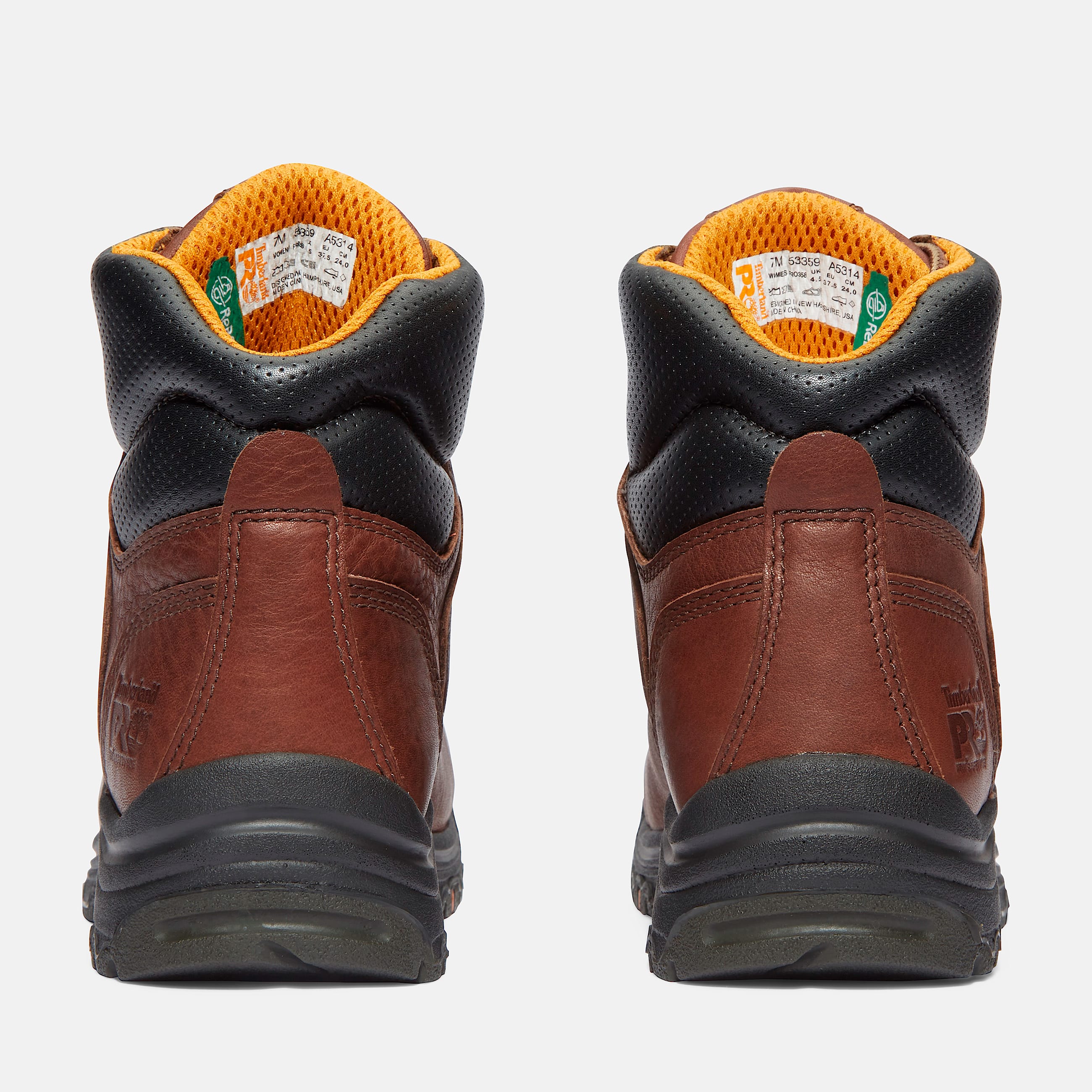 Womens TiTAN 6 Alloy Toe Waterproof Work Boot TBL Brown ALT5