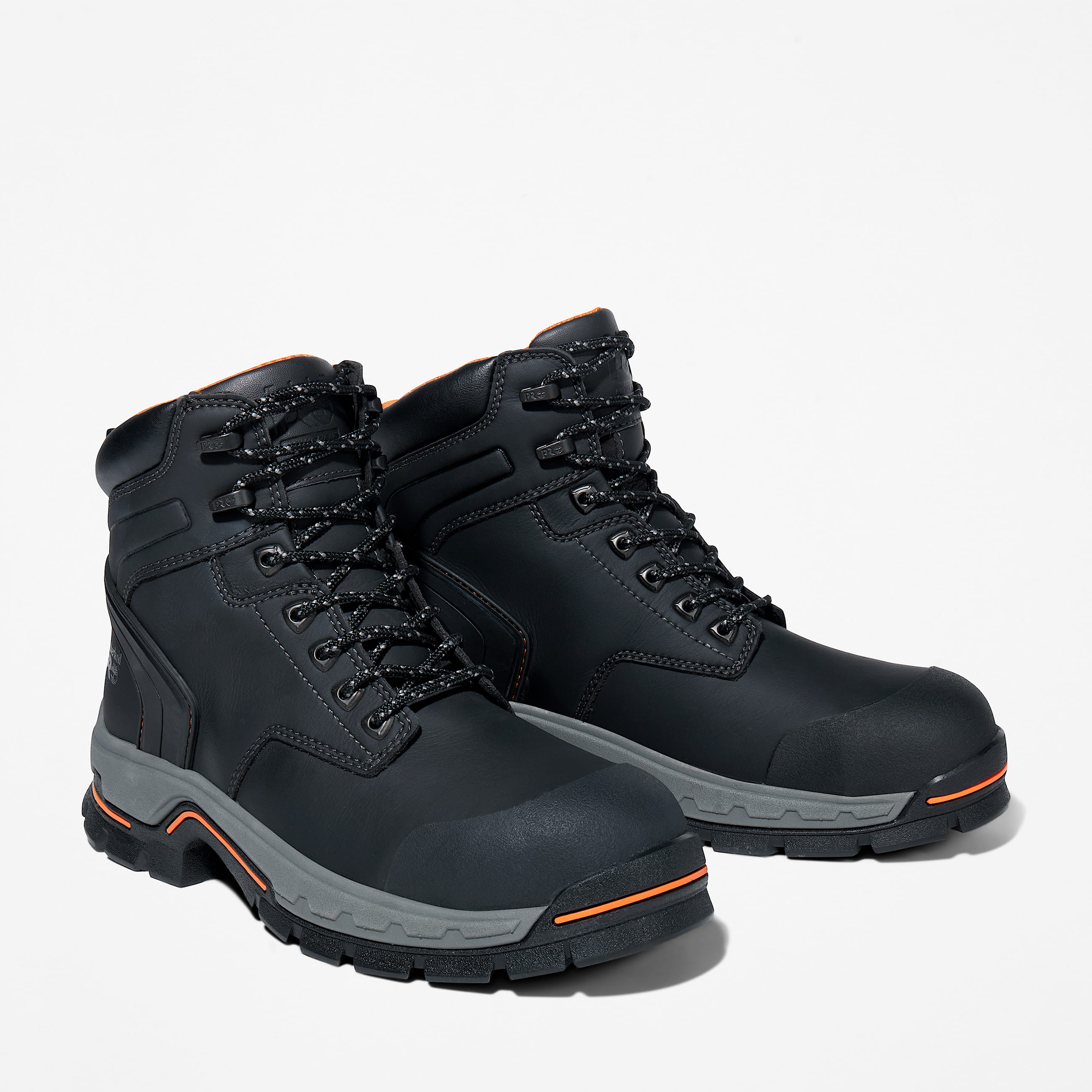 Mens Stockdale 6 Alloy Toe Work Boot TBL Black ALT4