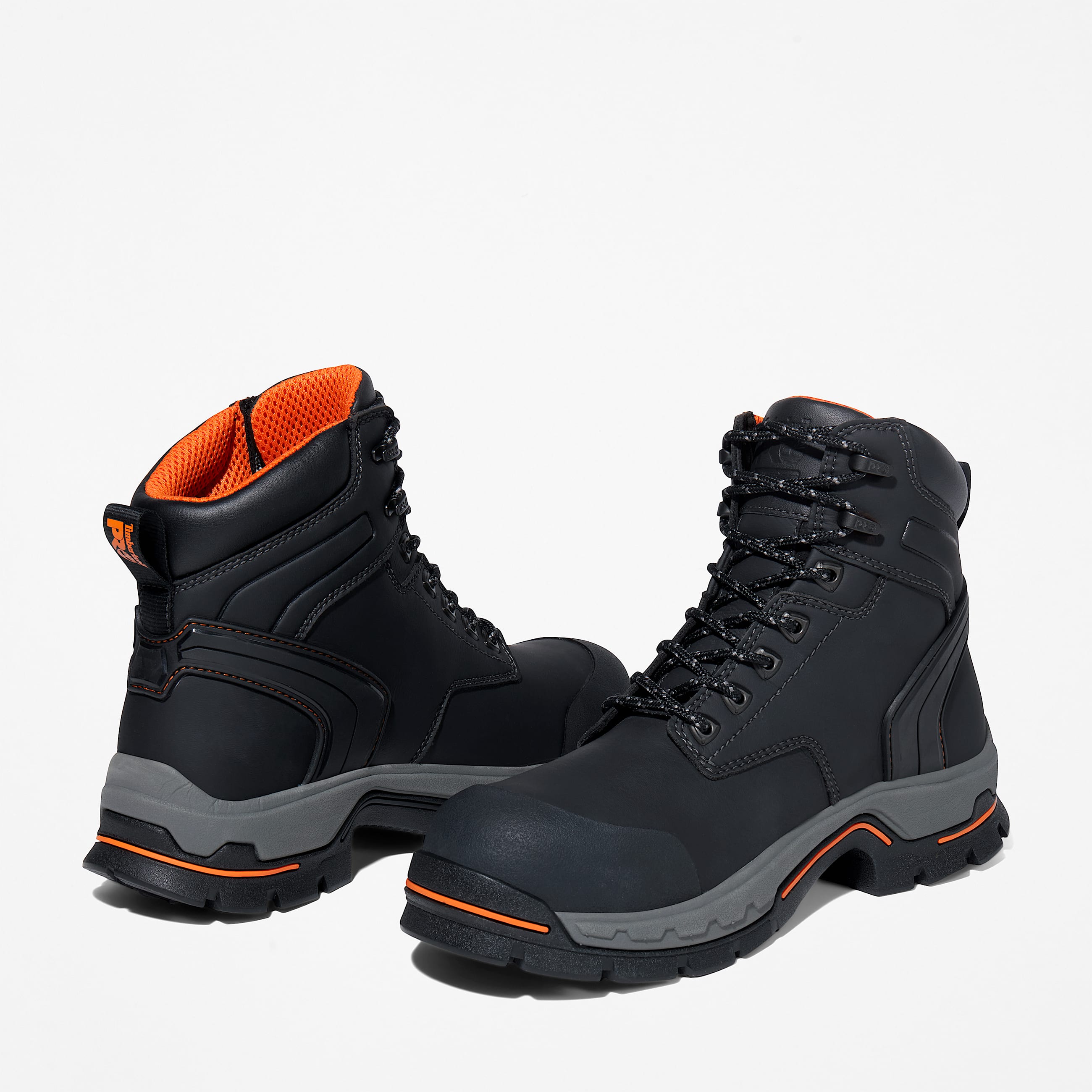 Mens Stockdale 6 Alloy Toe Work Boot TBL Black ALT5