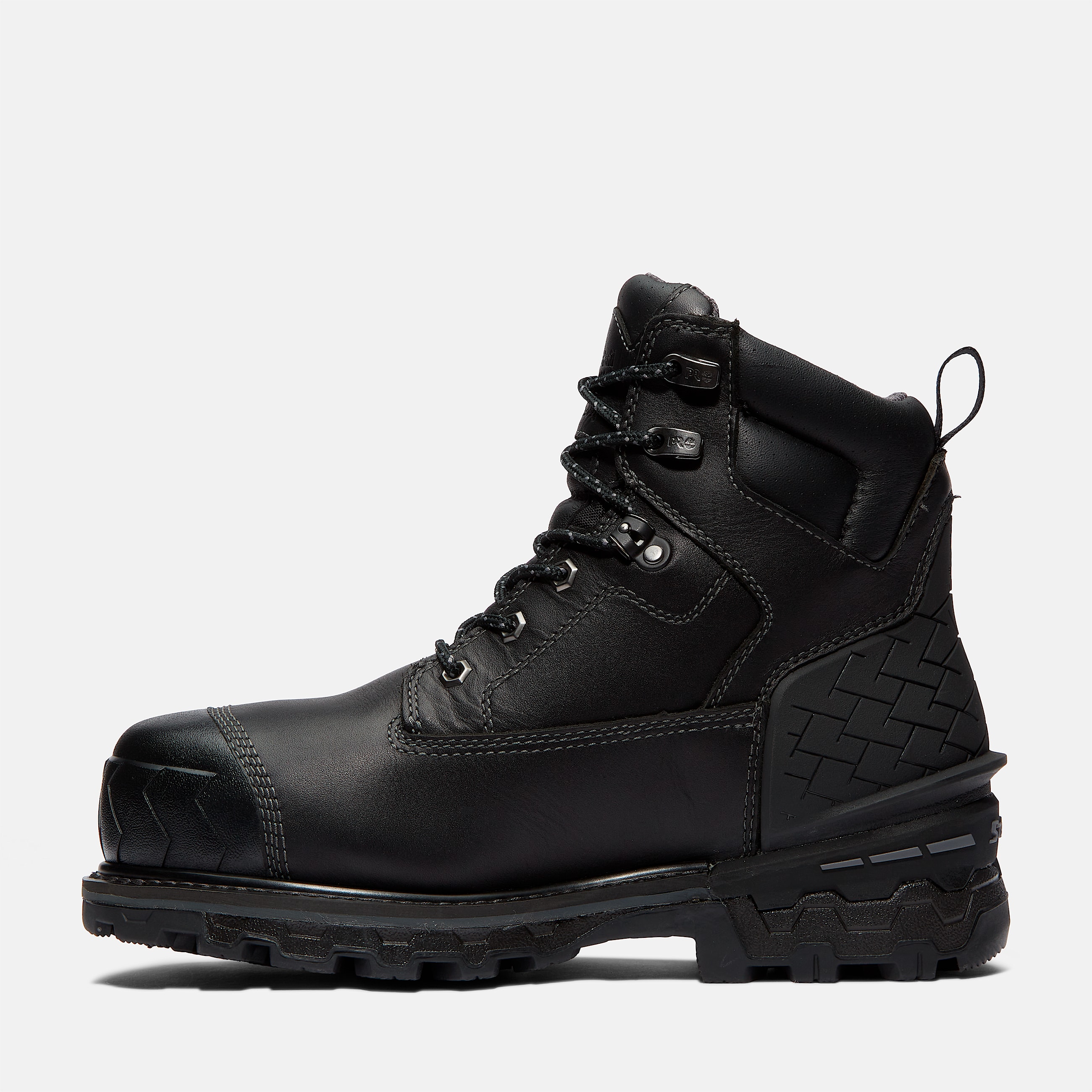 Mens Timberland PRO Boondock HD 6 Waterproof CompToe Work Boot TBL Black ALT6