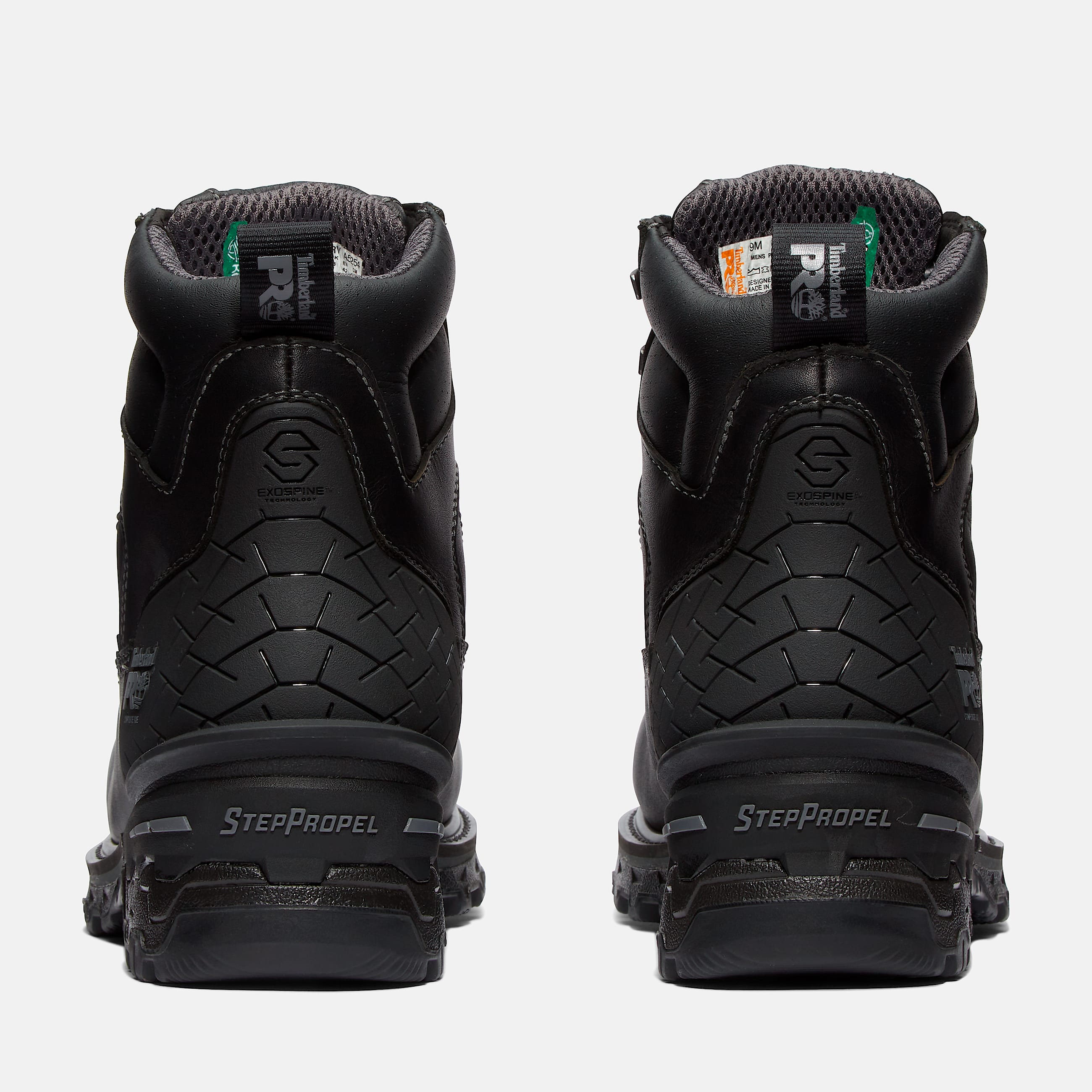 Mens Timberland PRO Boondock HD 6 Waterproof CompToe Work Boot TBL Black ALT5