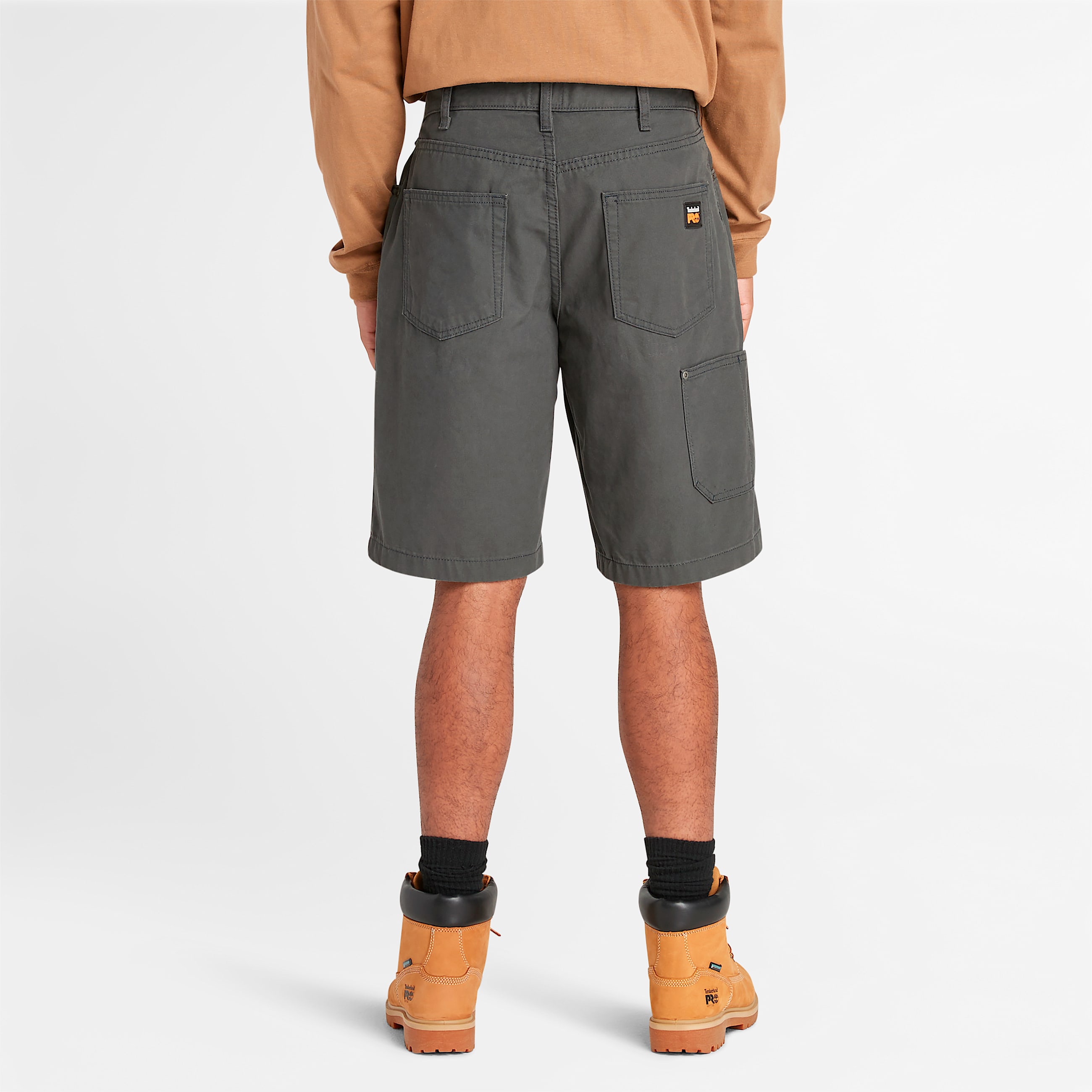 Mens Timberland PRO SonOfAShort Canvas Work Short TBL Gunmetal ALT9