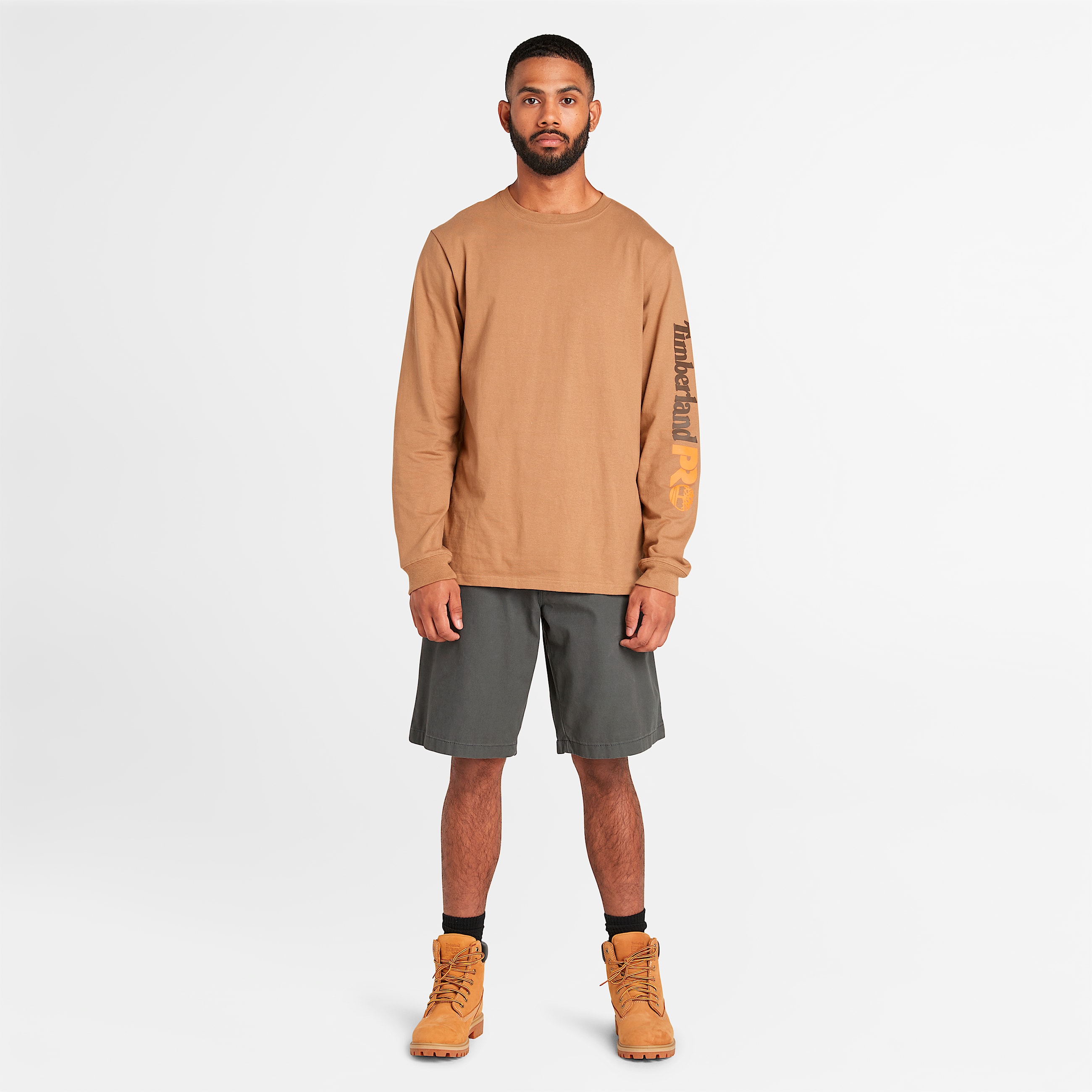 Mens Timberland PRO SonOfAShort Canvas Work Short TBL Gunmetal ALT1