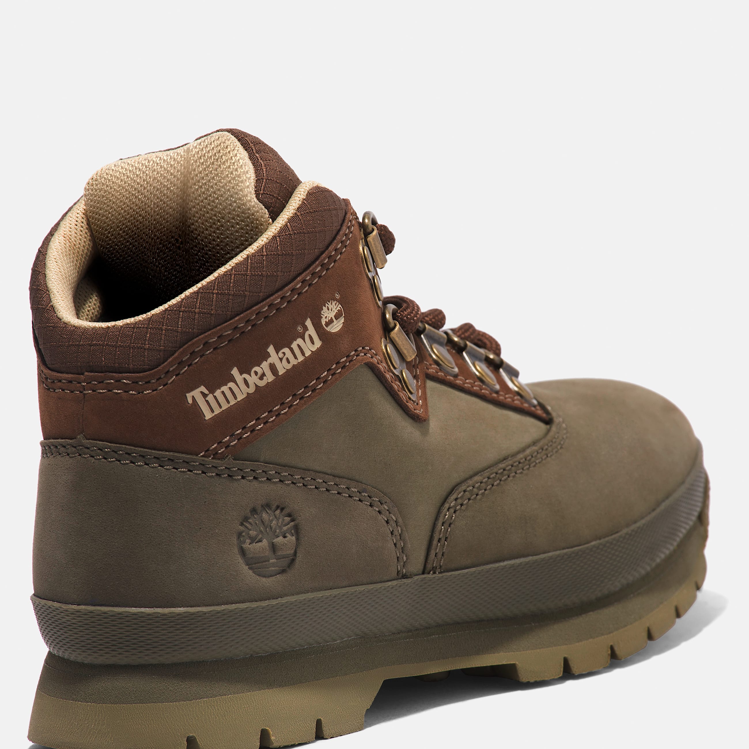 Youth Euro Hiker Boot TBL Dark Green Nubuck ALT7