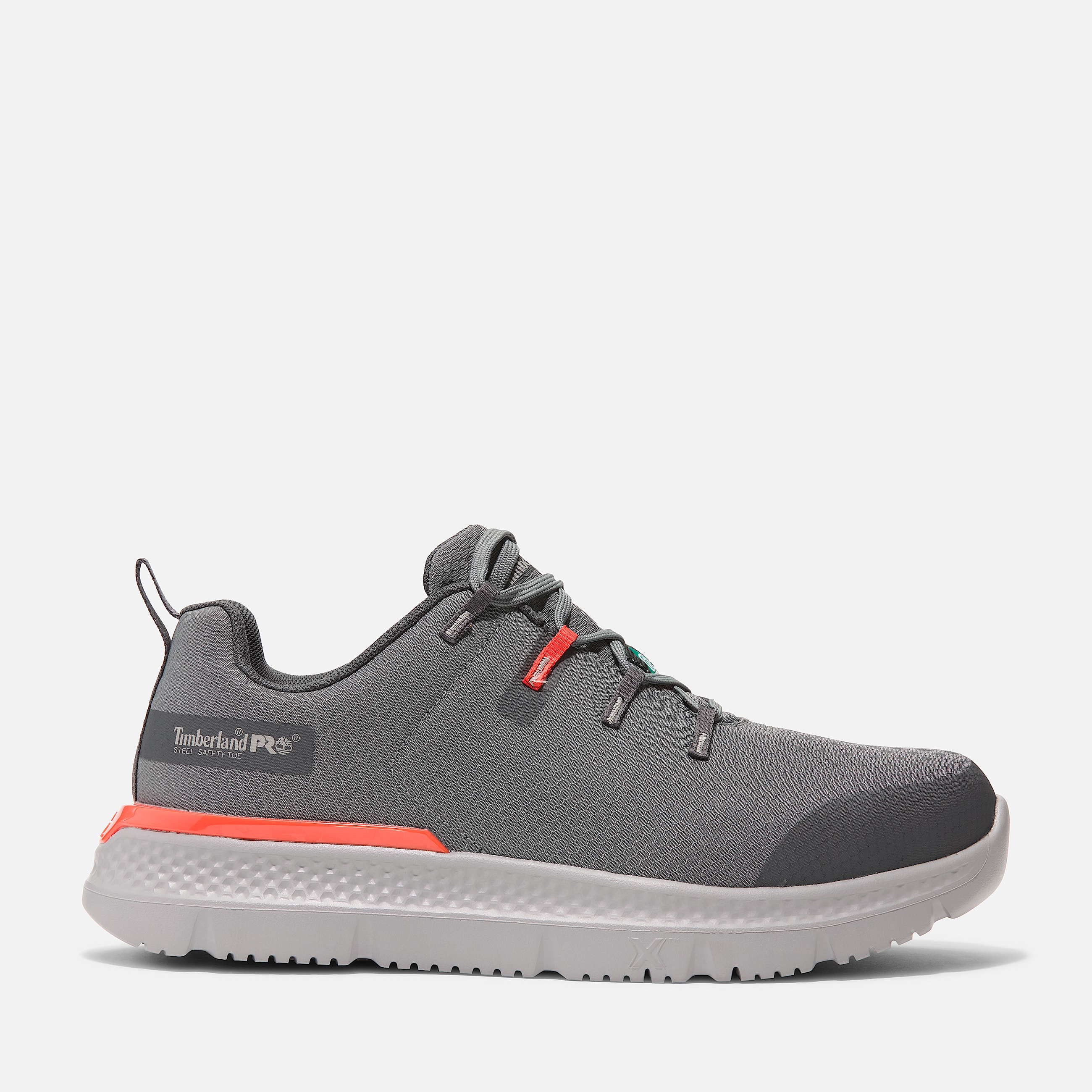 Mens Timberland PRO Intercept SteelToe Work Sneaker TBL Grey HERO