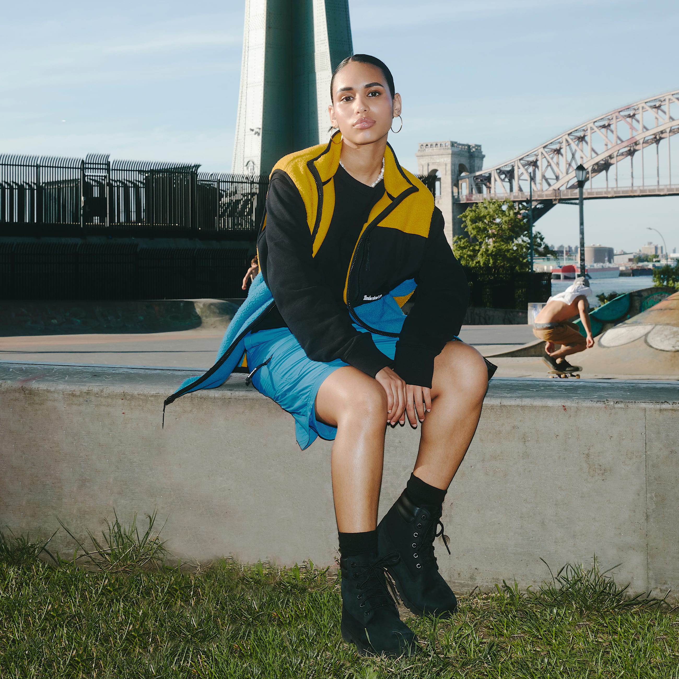 Womens Linden Woods 6Inch Waterproof Boot TBL Black ALT9