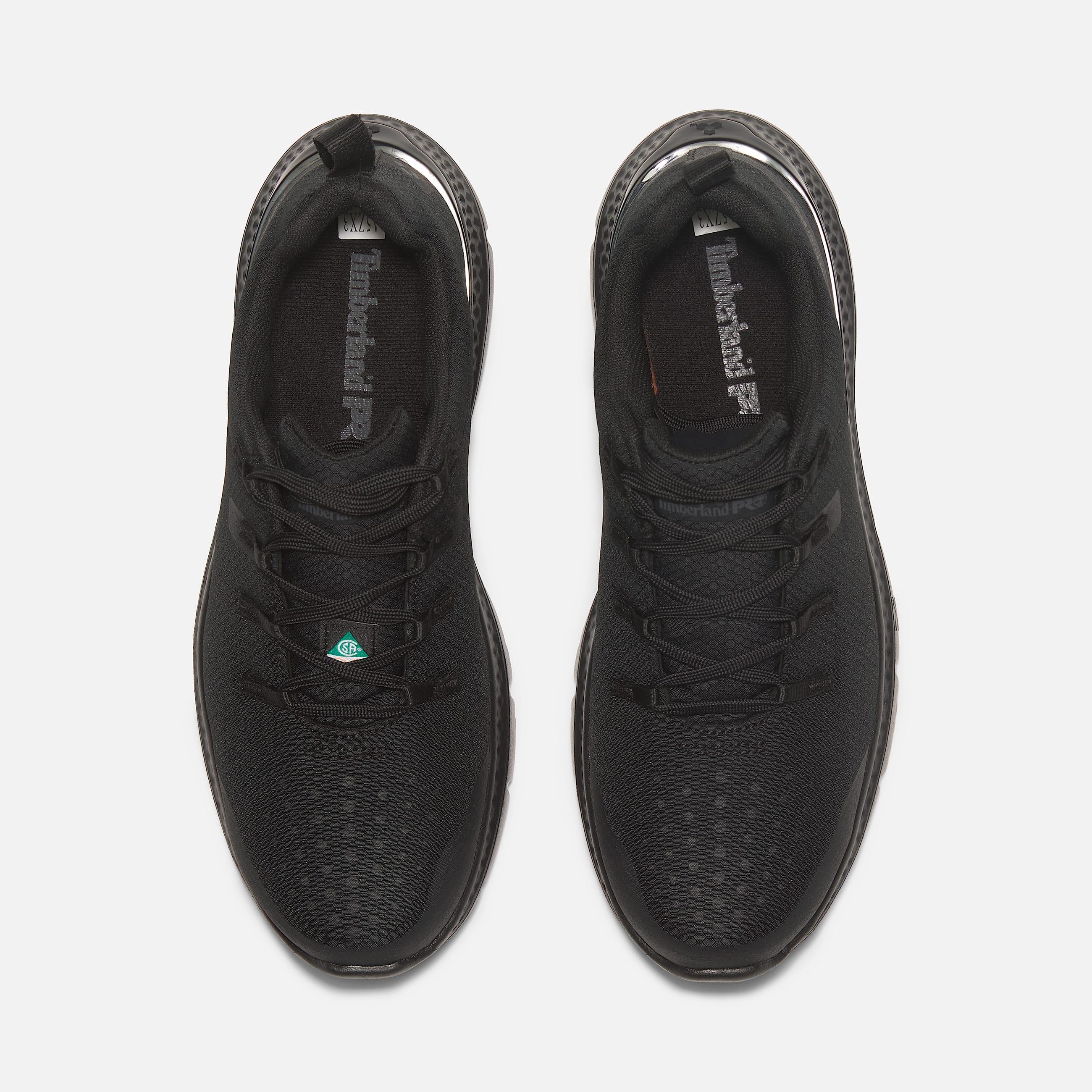 Mens Timberland PRO Intercept SteelToe Work Sneaker TBL Black ALT2