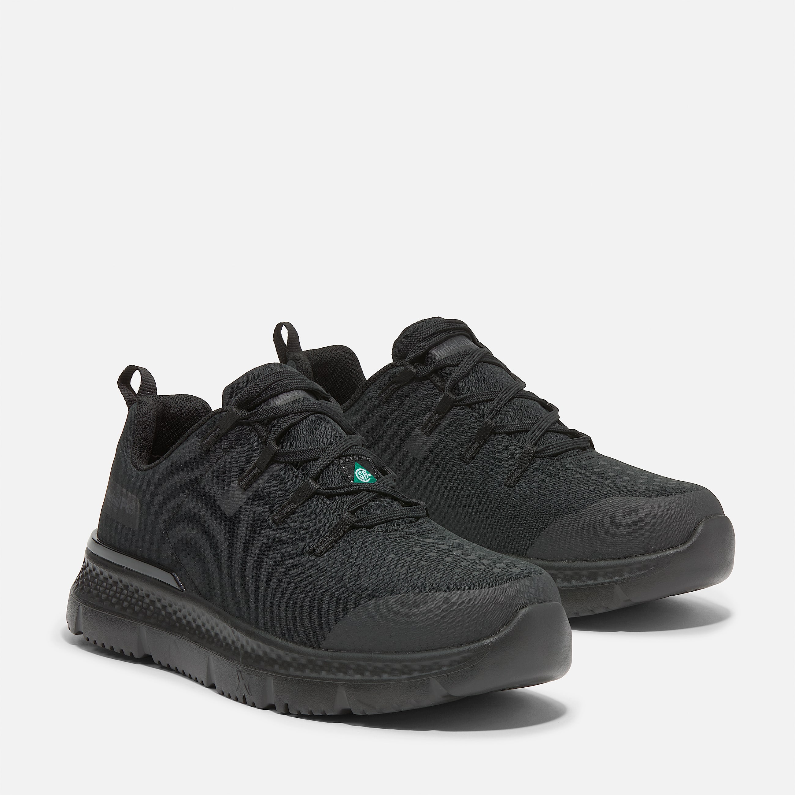 Mens Timberland PRO Intercept SteelToe Work Sneaker TBL Black ALT4