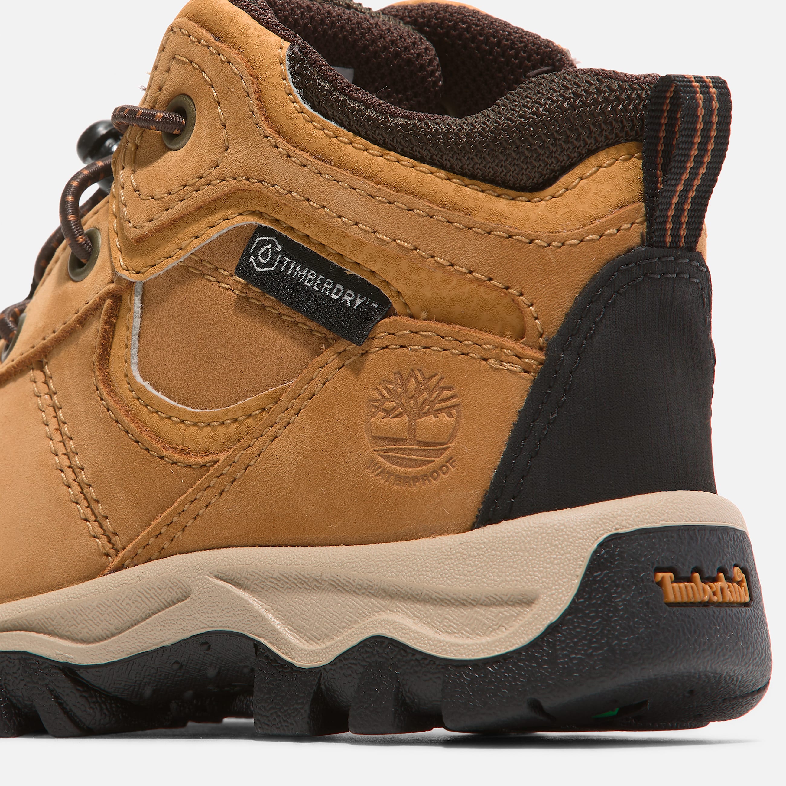 Toddler Mt Maddsen Waterproof Mid Hiking Boot TBL Wheat Nubuck ALT7