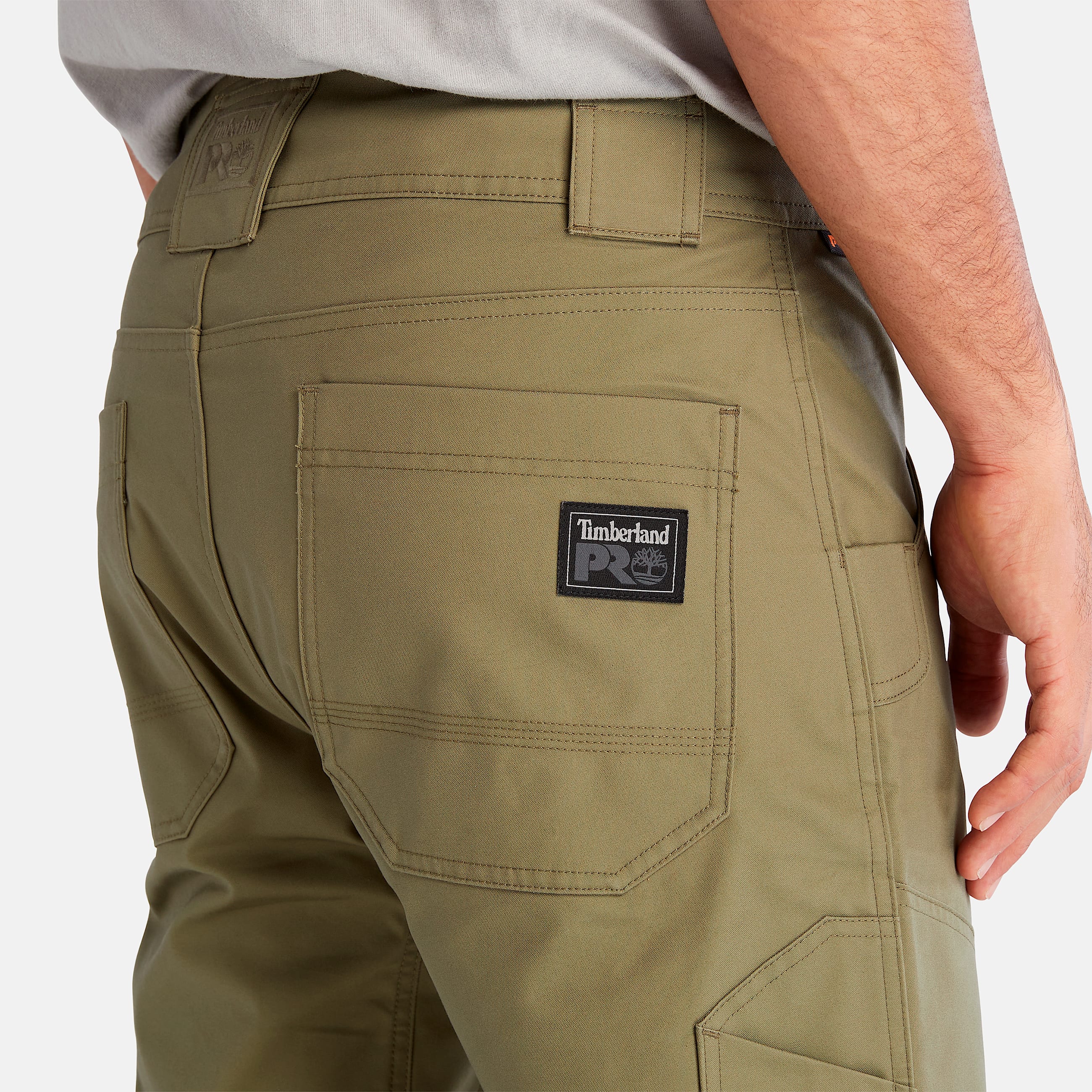 Mens Timberland PRO Morphix AthleticFit Carpenter Pant TBL Burnt Olive ALT7