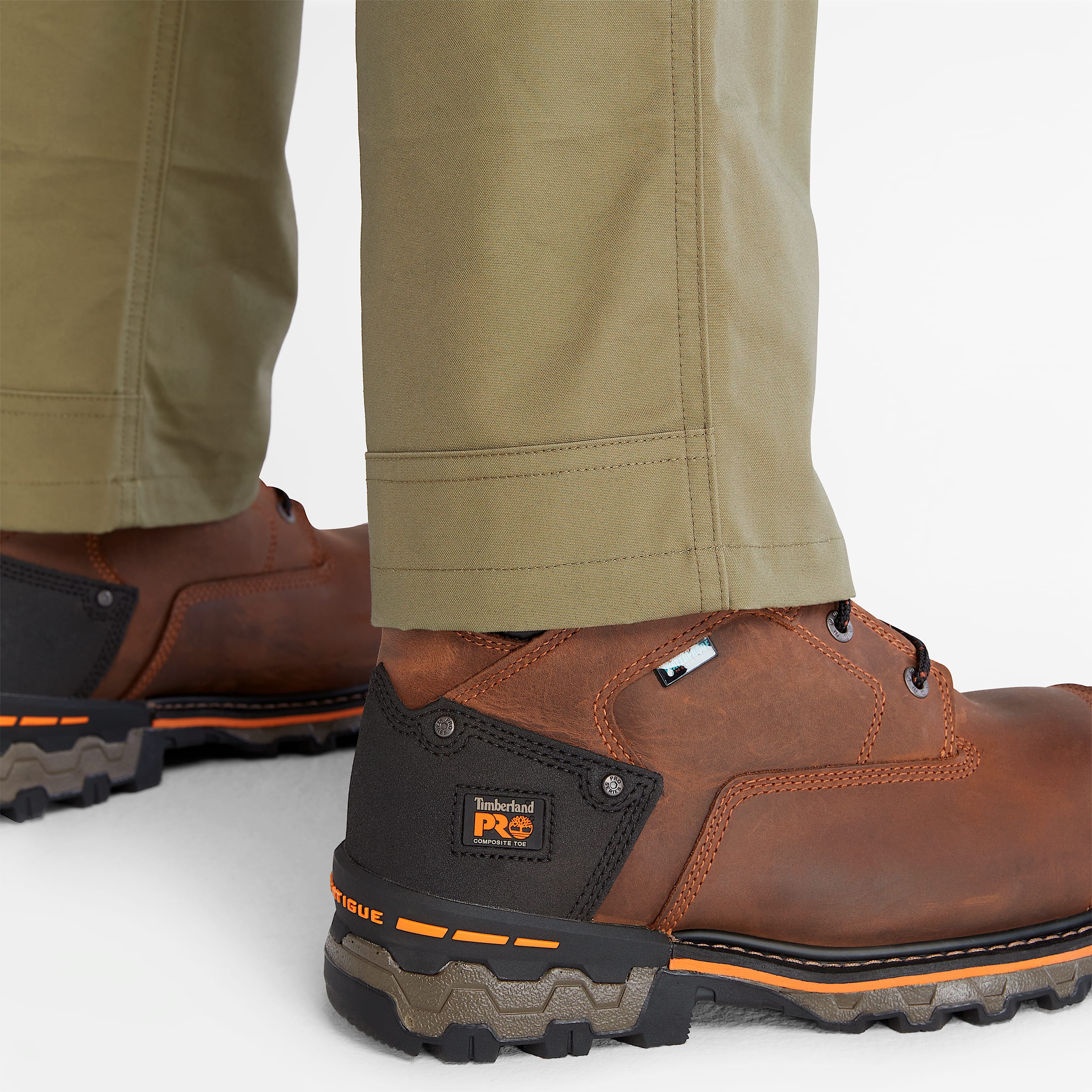 Mens Timberland PRO Morphix AthleticFit Carpenter Pant TBL Burnt Olive ALT2