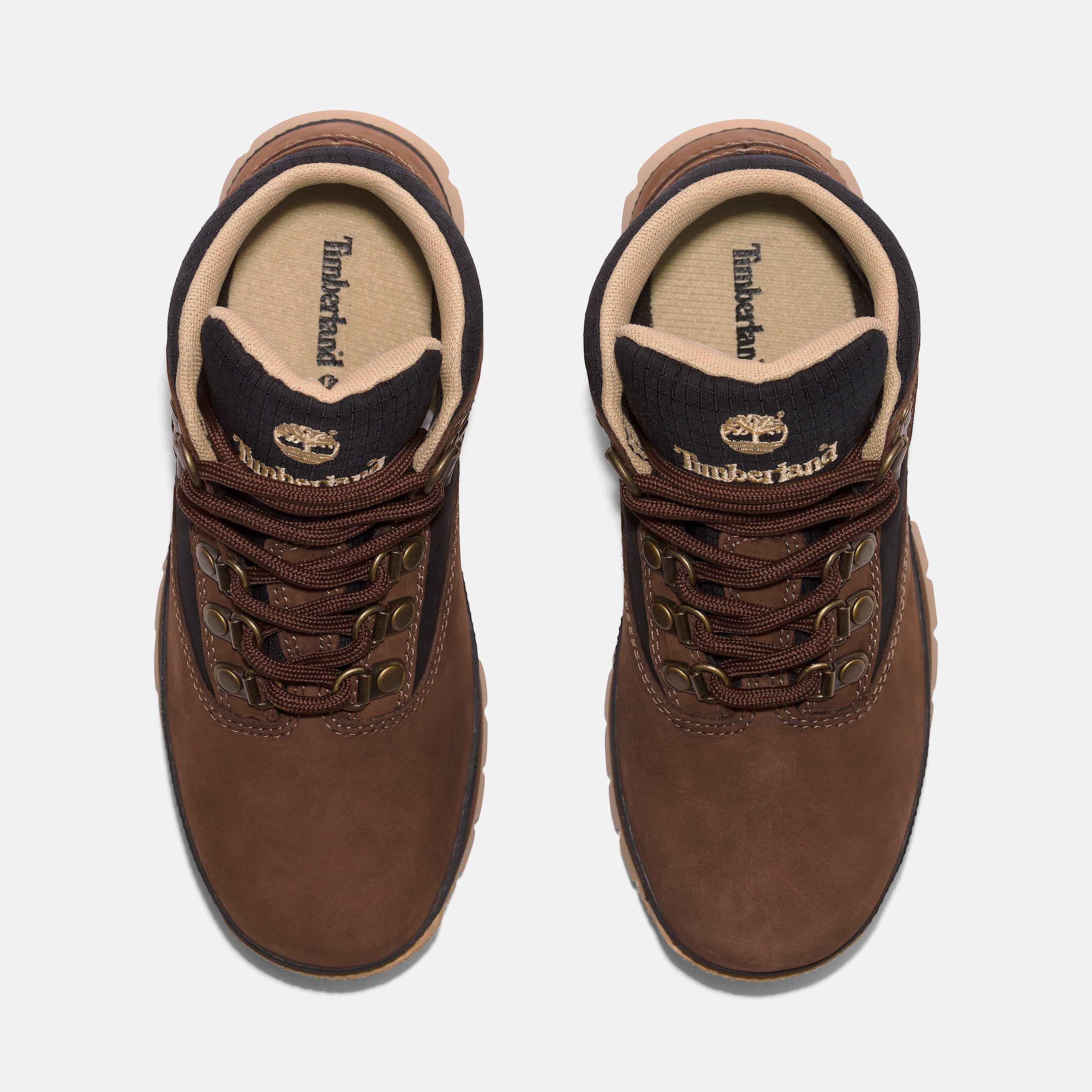 Junior Euro Hiker Boot TBL Dark Brown Nubuck ALT2