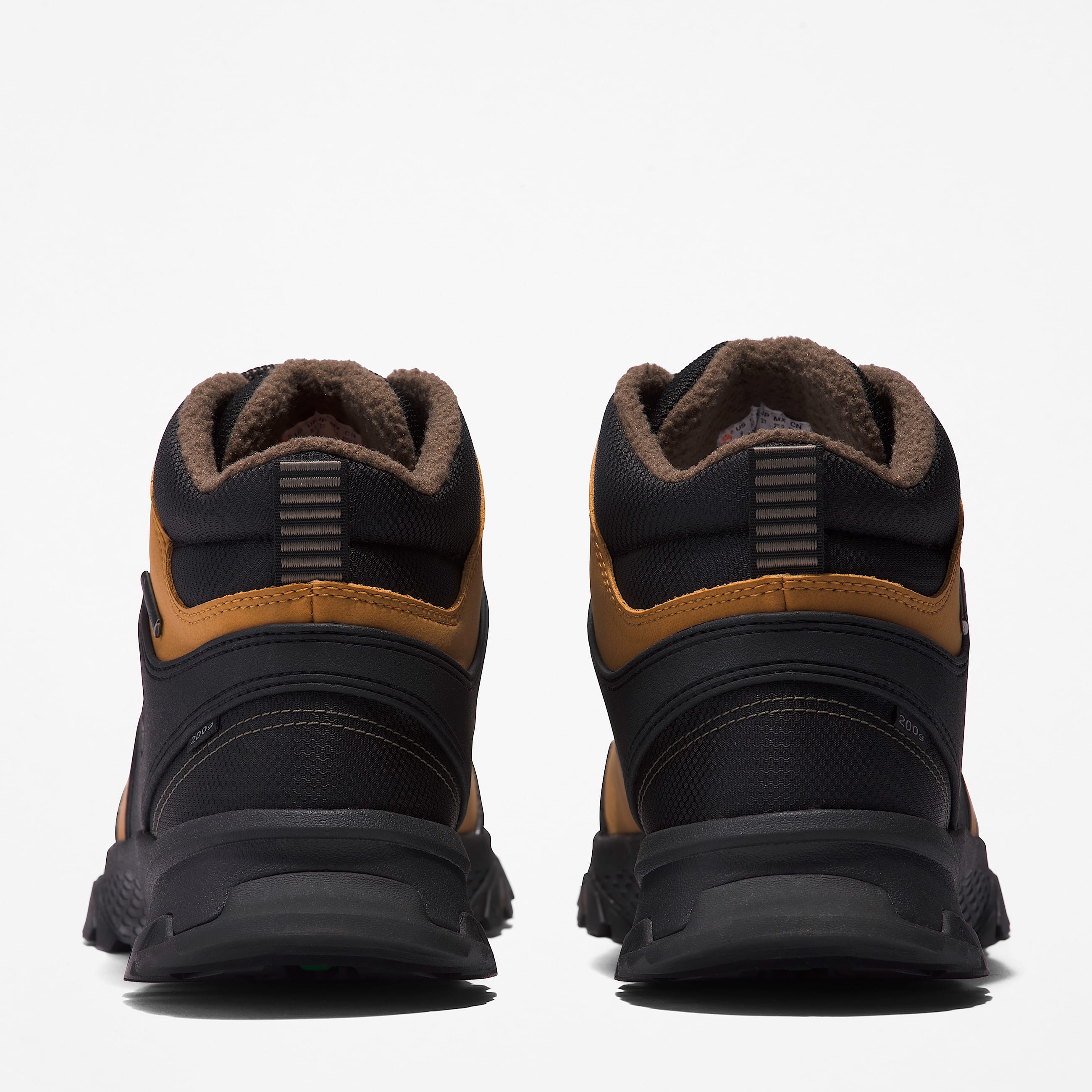 Mens Lincoln Peak Waterproof Hiking Boots TBL Wheat Leather ALT5