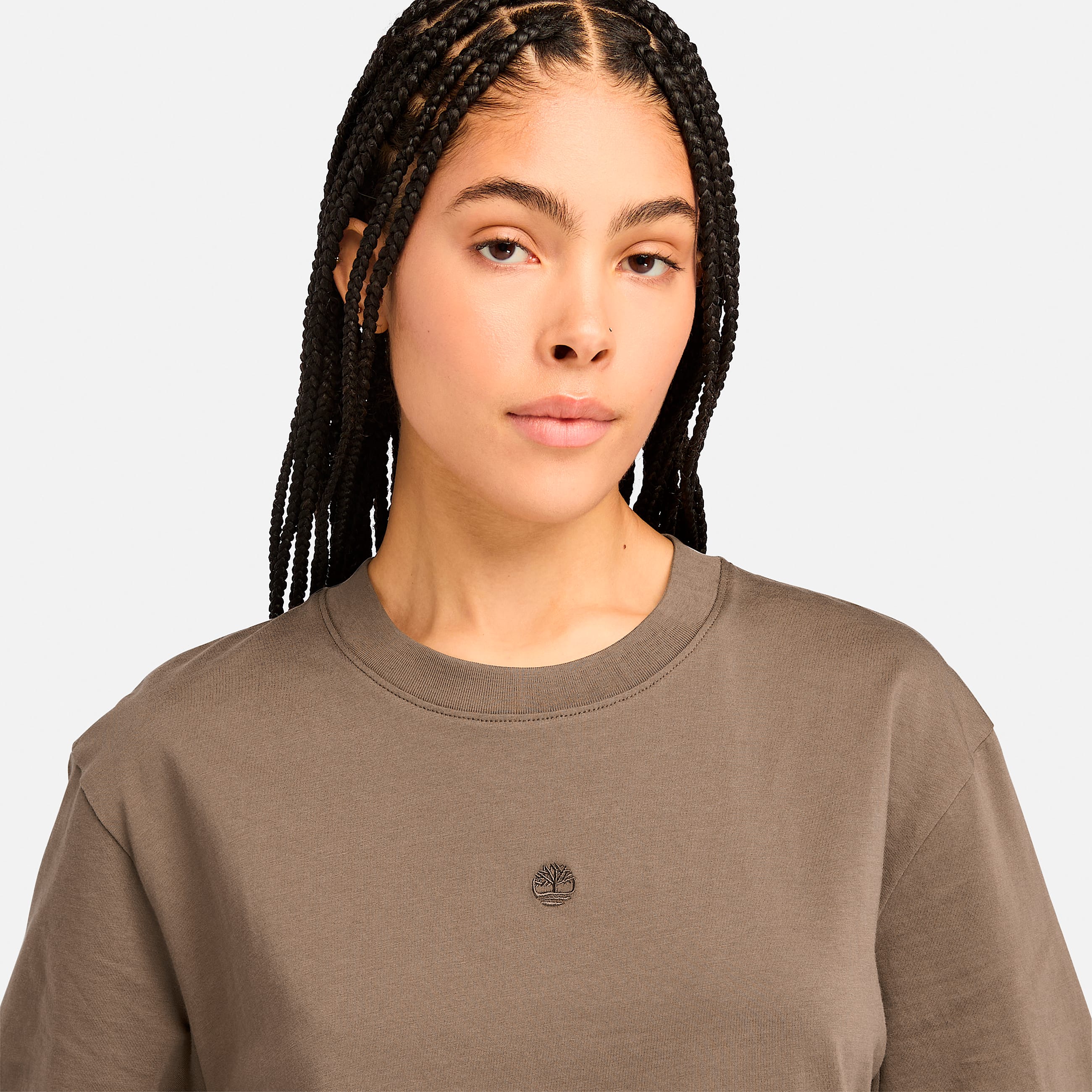 Womens Lush ShortSleeve TShirt TBL Chocolate Chip ALT2